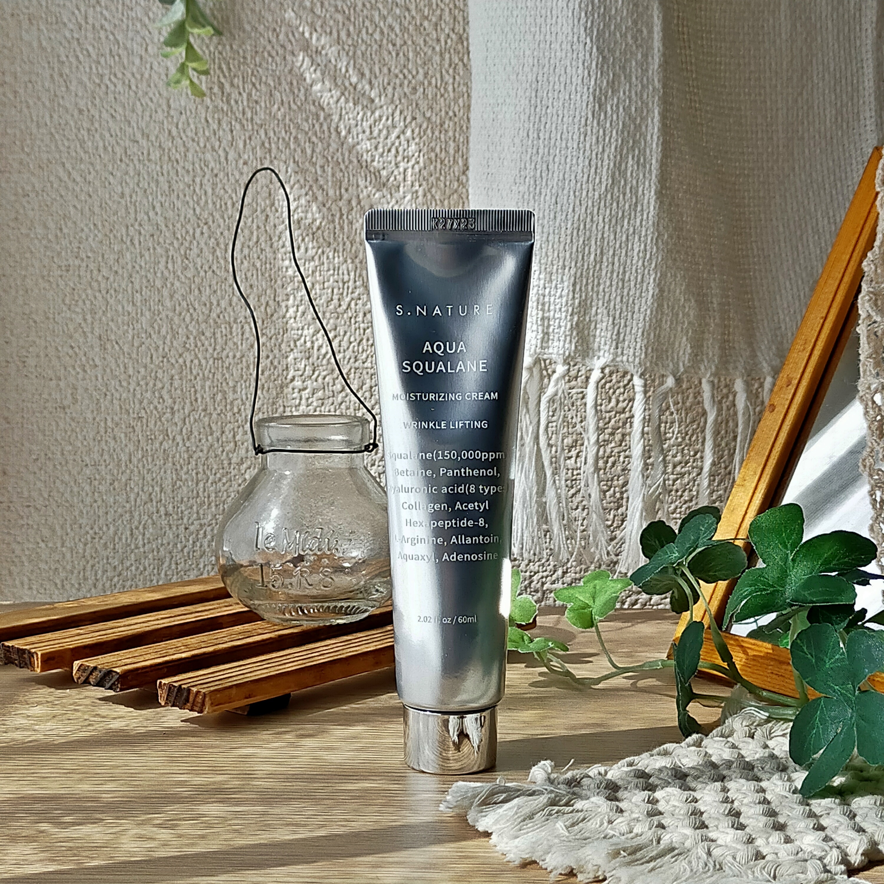 アクアスクワランモイスチャークリーム/S.NATURE/フェイスクリームを使ったクチコミ（1枚目）