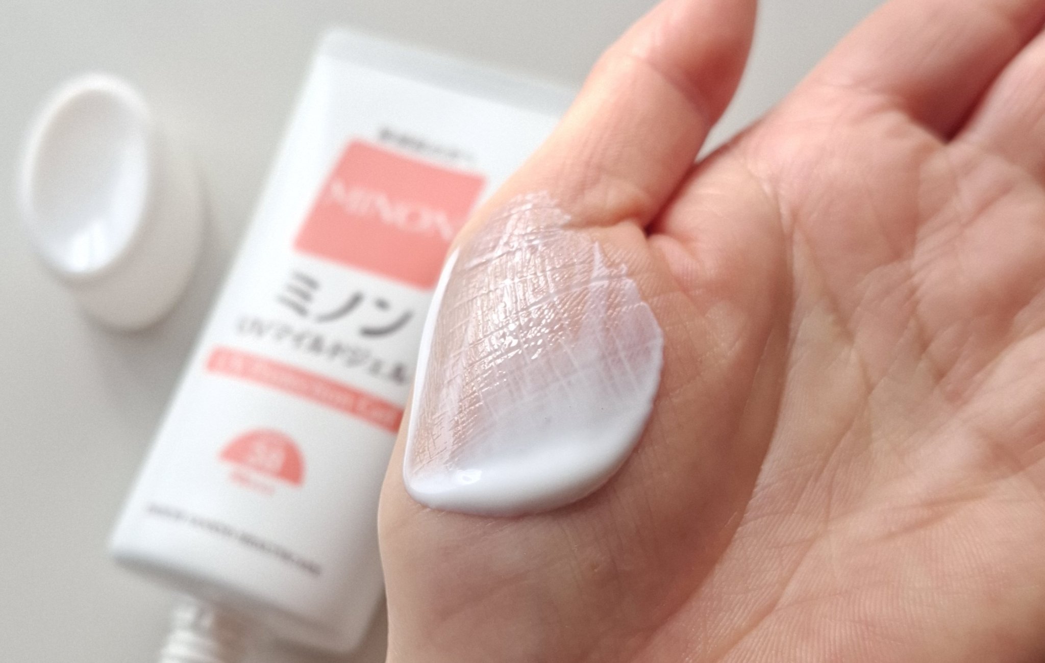 ミノンUVマイルドジェル/ミノン/日焼け止めジェルを使ったクチコミ（3枚目）