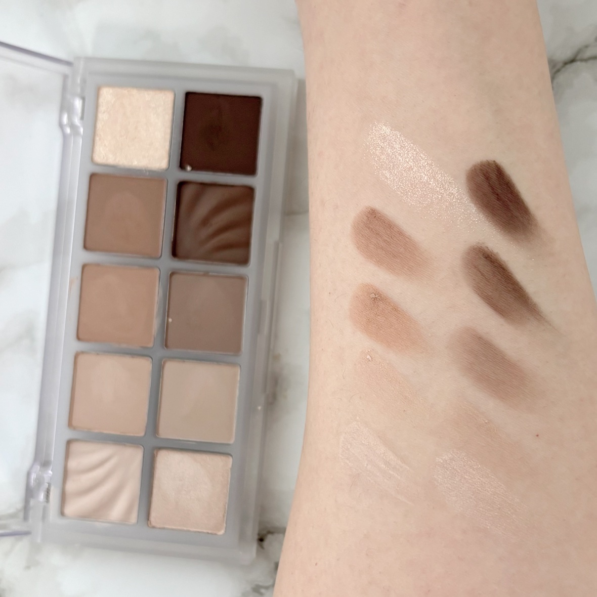 ベターザンパレット/rom&nd/アイシャドウパレットを使ったクチコミ（3枚目）