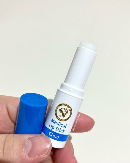 薬用メディカルリップスティックCn/メンターム/リップクリームを使ったクチコミ(5枚目)