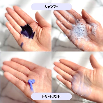 ブルーグロスシャンプー/トリートメント/rasica/市販シャンプーを使ったクチコミ(2枚目)