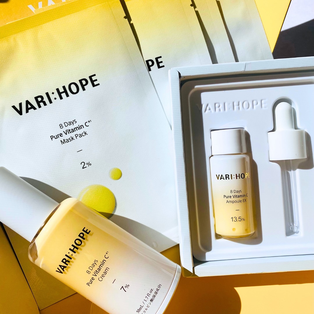 ８デイズピュアビタミンCアンプル/VARI:HOPE/美容液を使ったクチコミ（1枚目）