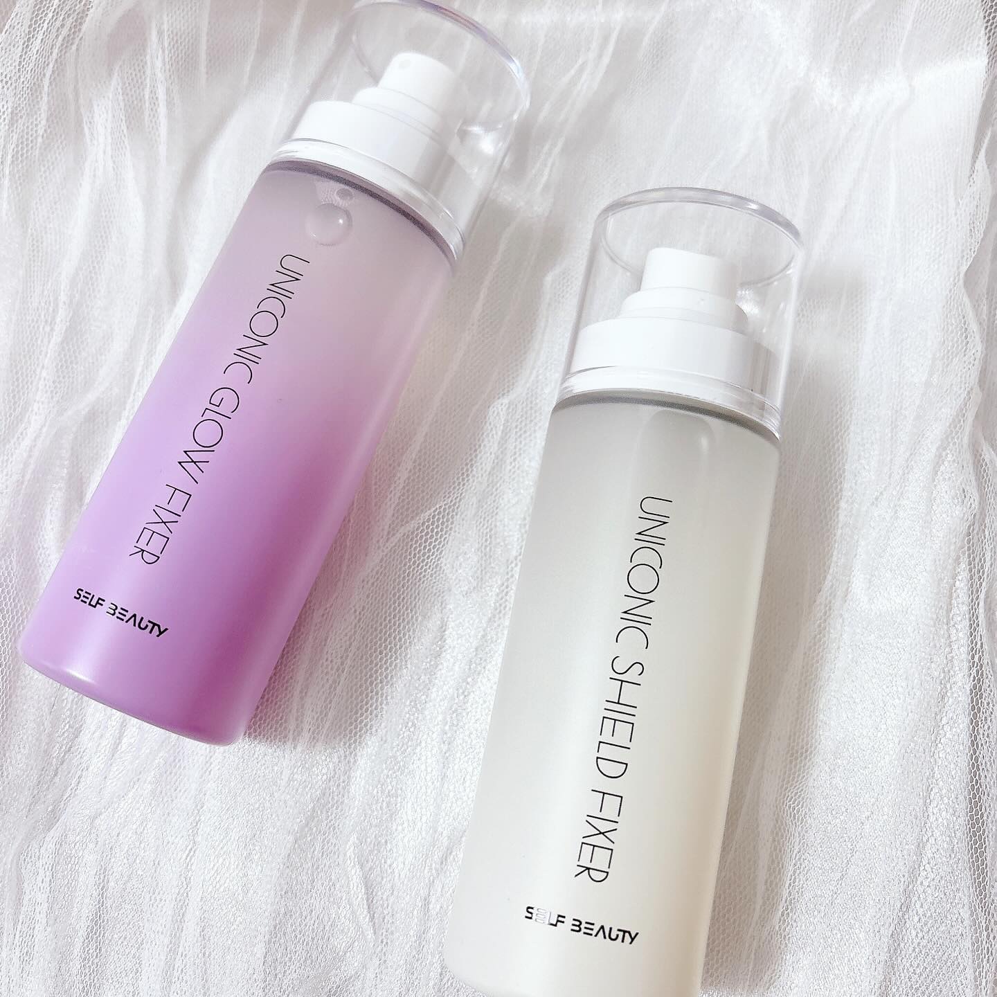 ユニコーン メイクアップグローフィックスミスト/SELF BEAUTY/フィックスミストを使ったクチコミ（2枚目）