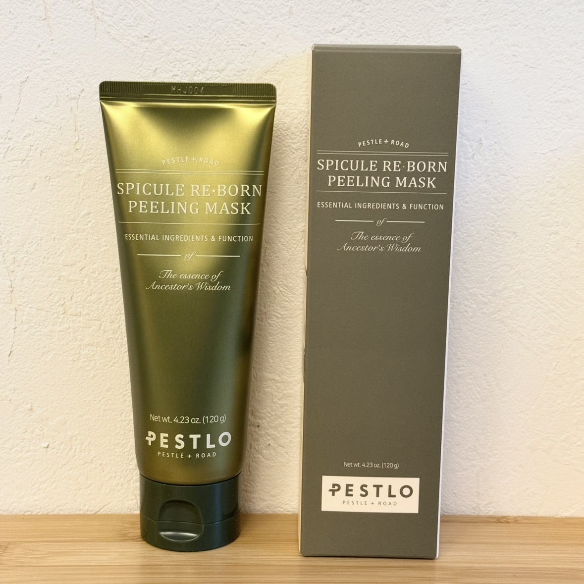 スピキュールピーリングマスク/PESTLO/ピーリングを使ったクチコミ（1枚目）