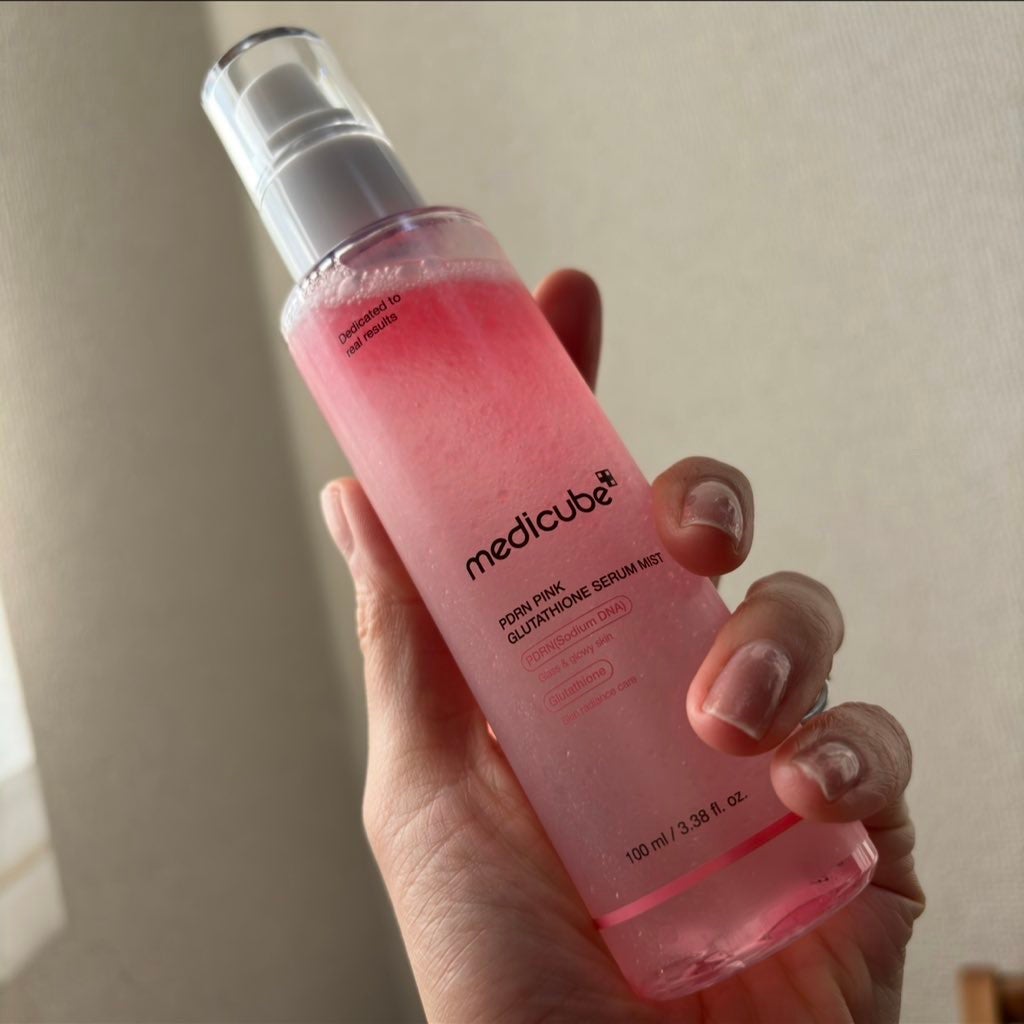 PDRNピンクセラムミスト/MEDICUBE/美容液を使ったクチコミ(2枚目)