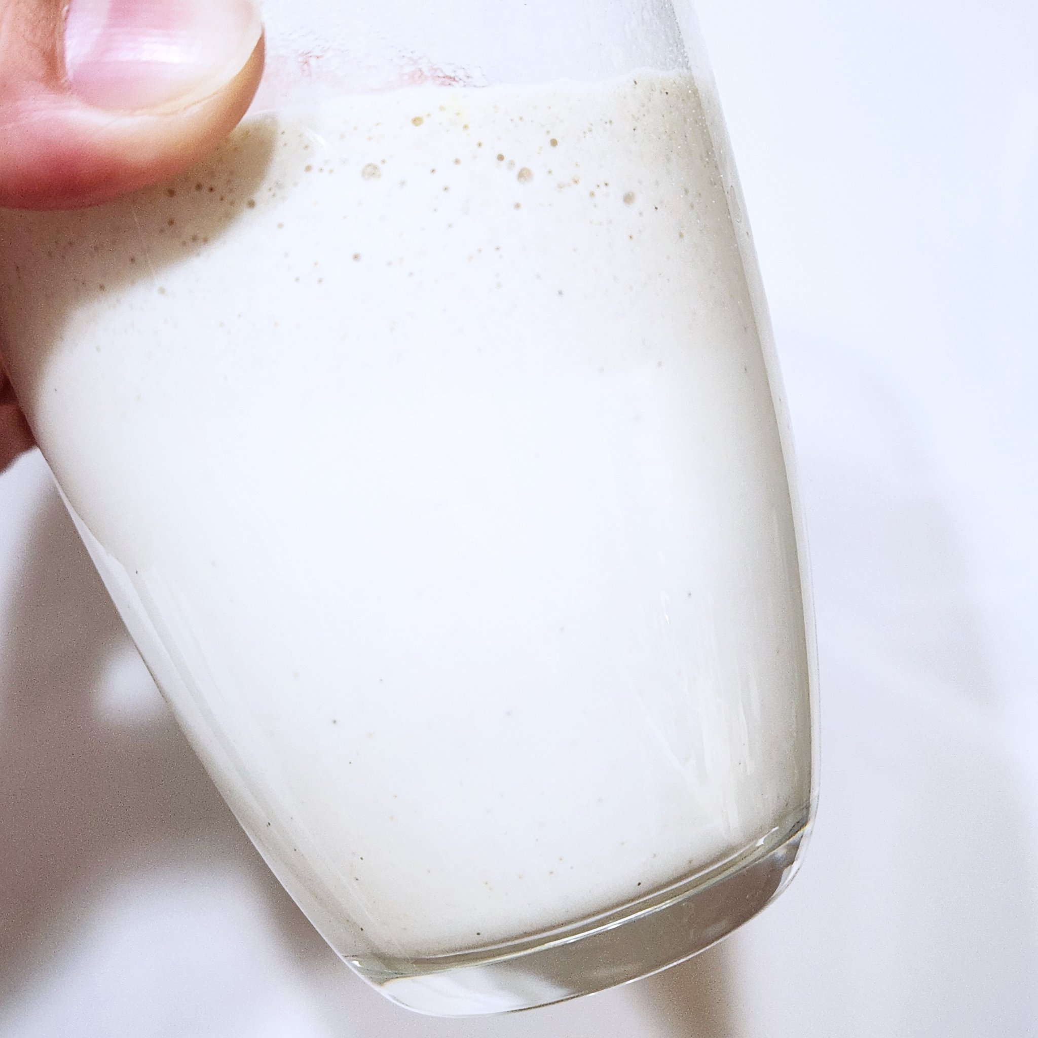 ラヌボ 韓国 美容プロテイン シェイク 黒ごま味/La nouvo/その他プロテインを使ったクチコミ（3枚目）