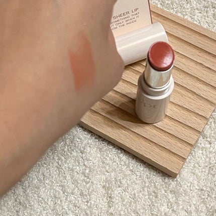 Upt WATERY SHEER LIP 04 taffy more(タフィーモア)/Upt/口紅を使ったクチコミ(2枚目)