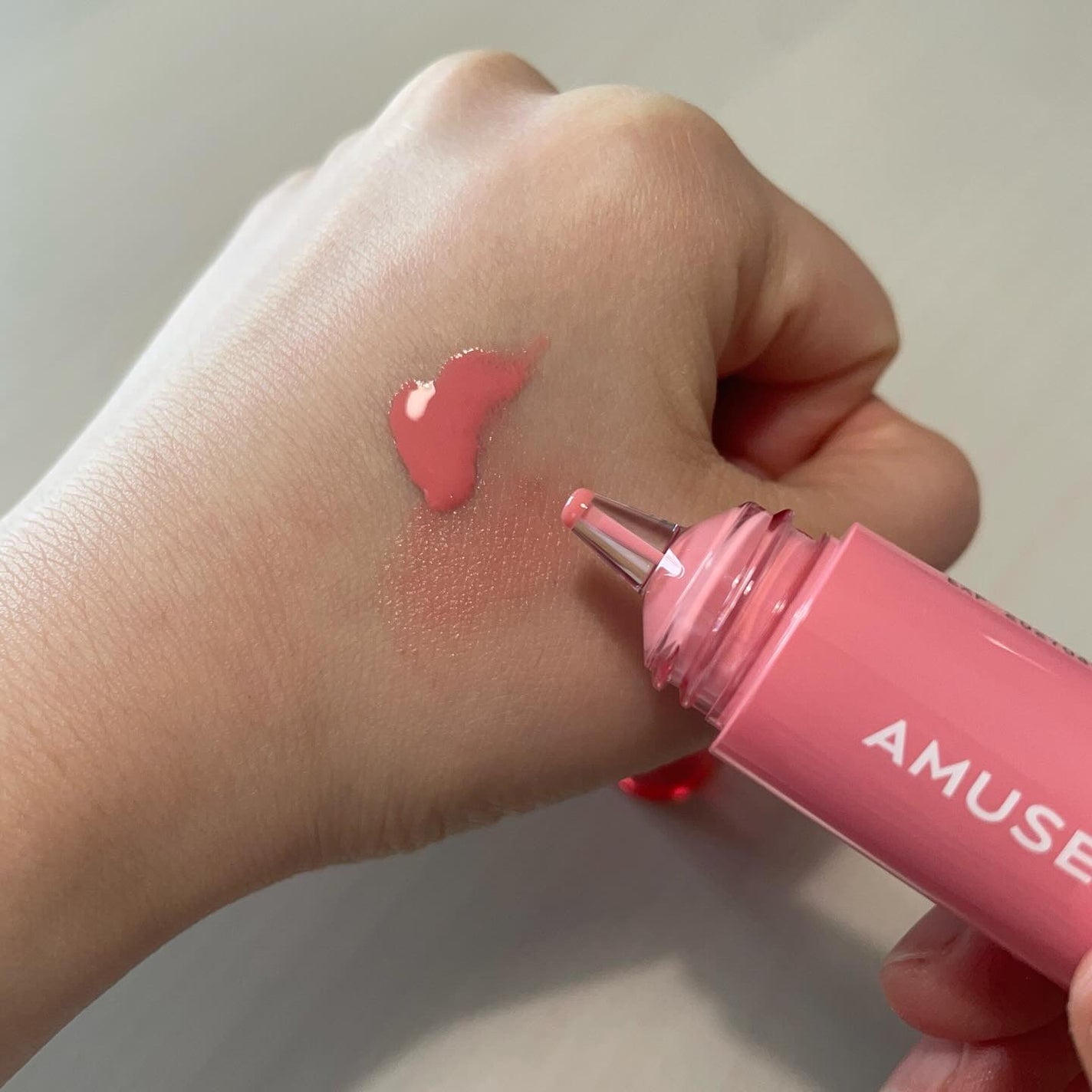 チークトクトク/AMUSE/リキッドチークを使ったクチコミ(3枚目)