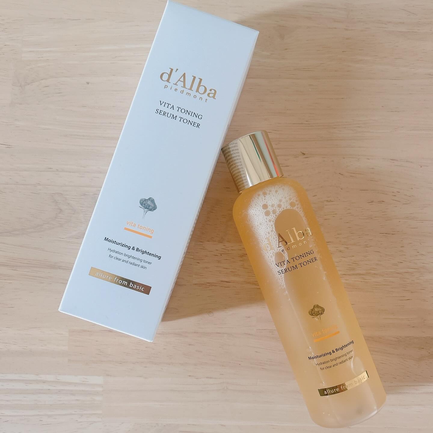 ビタトーニングセラムトナー/ダルバ/化粧水を使ったクチコミ（1枚目）