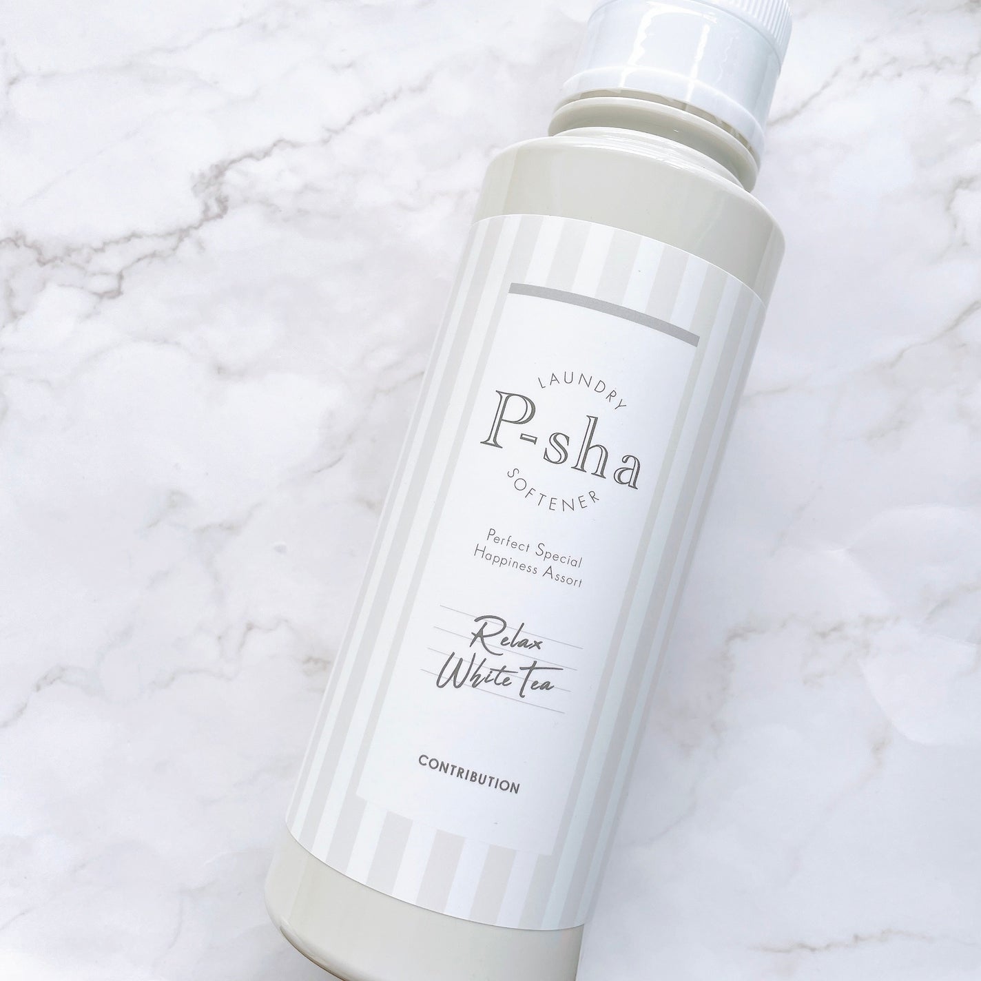 P-sha 柔軟剤 ホワイトフローラル/CONTRIBUTION/柔軟剤を使ったクチコミ(2枚目)