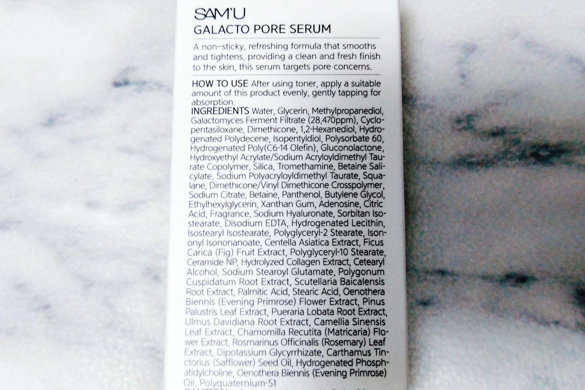 サミュ ガラクトポア セラム/SAM'U/美容液を使ったクチコミ（2枚目）