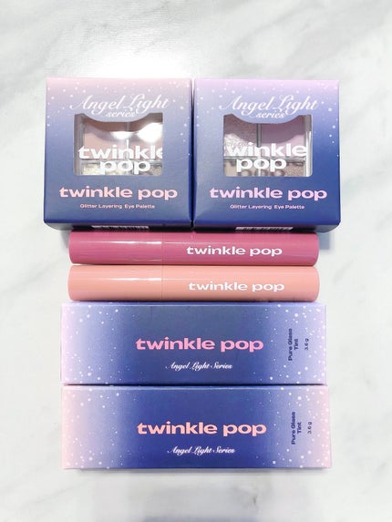 グリッターレイヤリングアイシャドウパレット/TWINKLE POP/アイシャドウパレットを使ったクチコミ(1枚目)