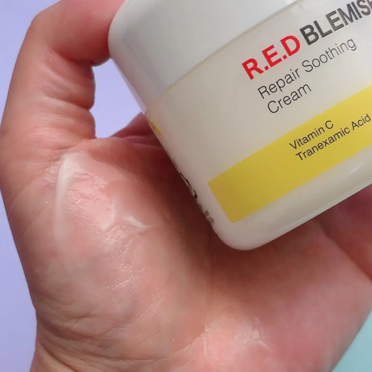 レッドブレミッシュ リペアスージングクリーム/Dr.G/フェイスクリームを使ったクチコミ（3枚目）