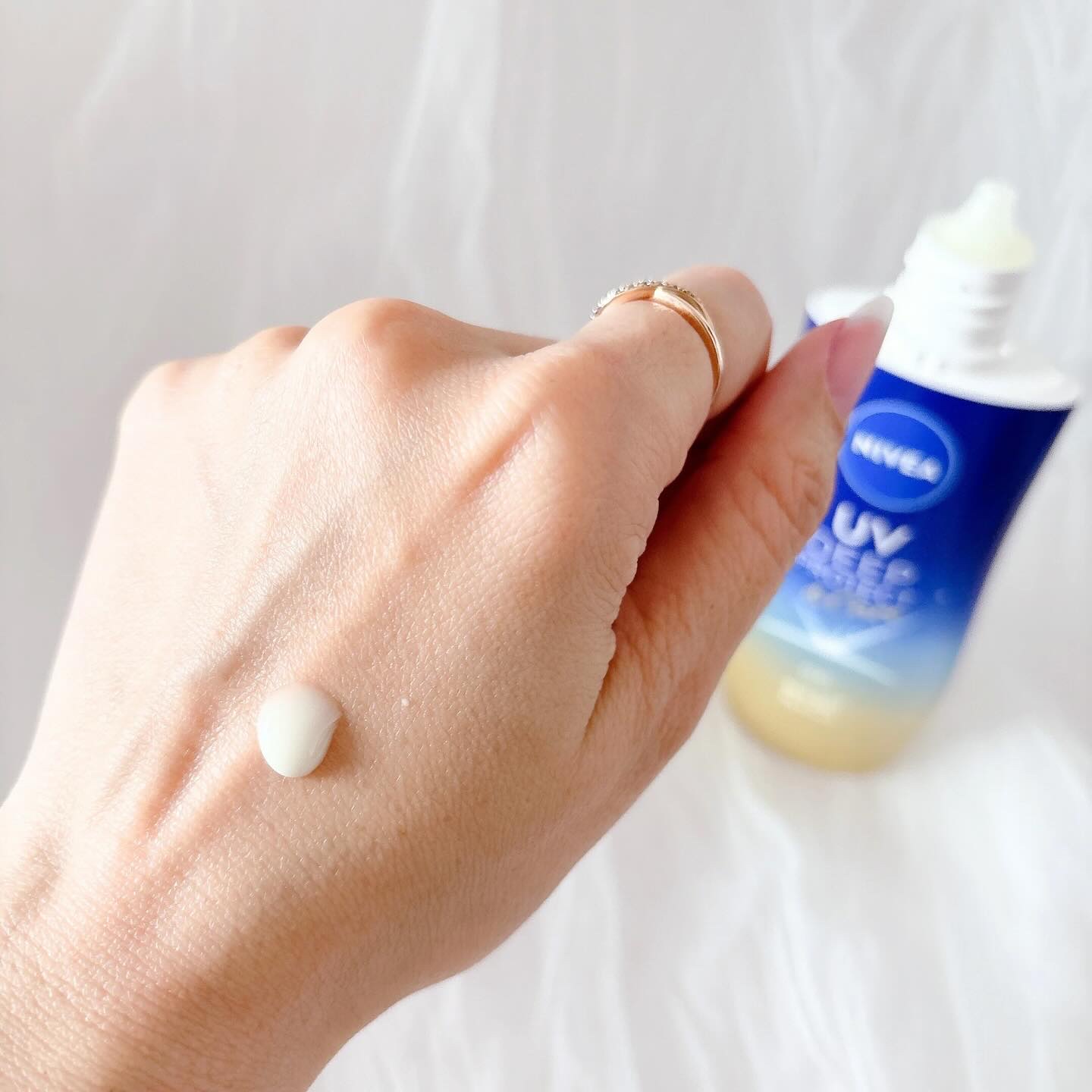 ニベアUV ディーププロテクト＆ケア ミルクミスト/ニベア/日焼け止めミスト・スプレーを使ったクチコミ（3枚目）