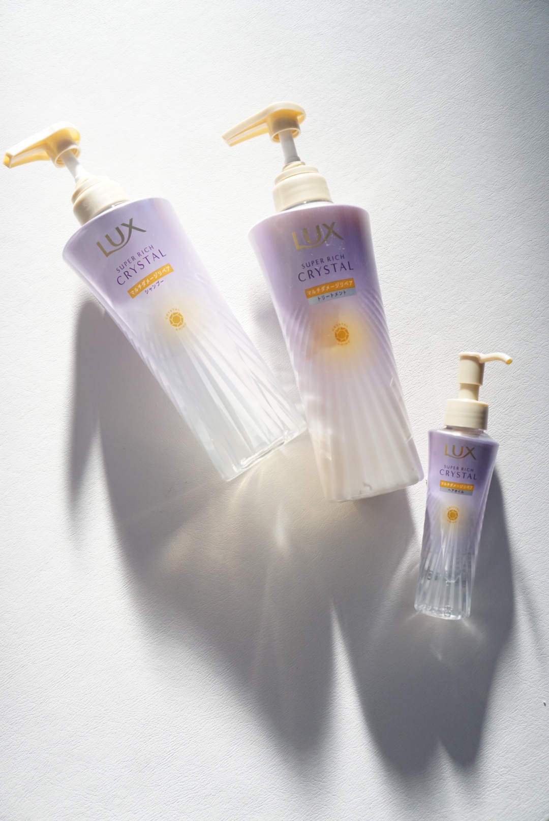 スーパーリッチクリスタル　マルチダメージリペア　シャンプー/トリートメント/LUX/市販シャンプーを使ったクチコミ（1枚目）