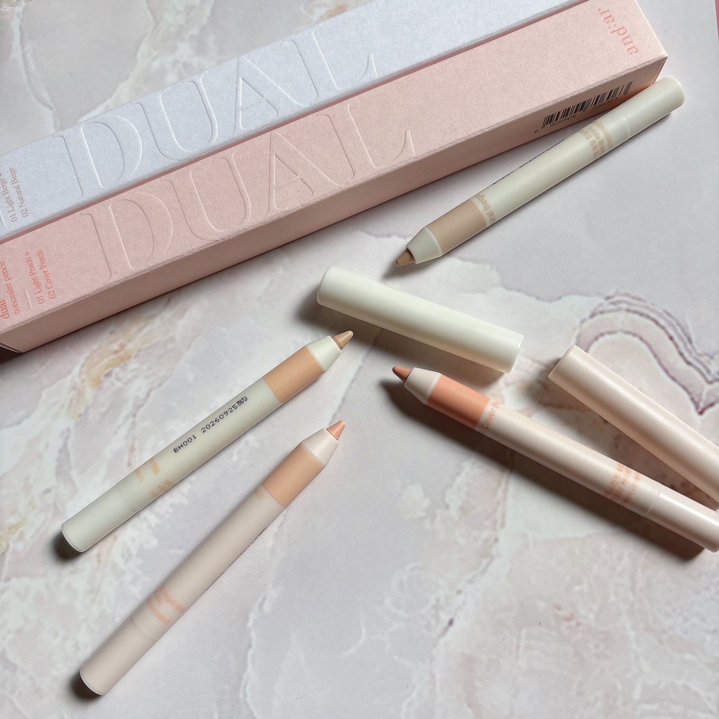 デュアルコンシーラーペンシル/and:ar/ペンシルコンシーラーを使ったクチコミ(1枚目)