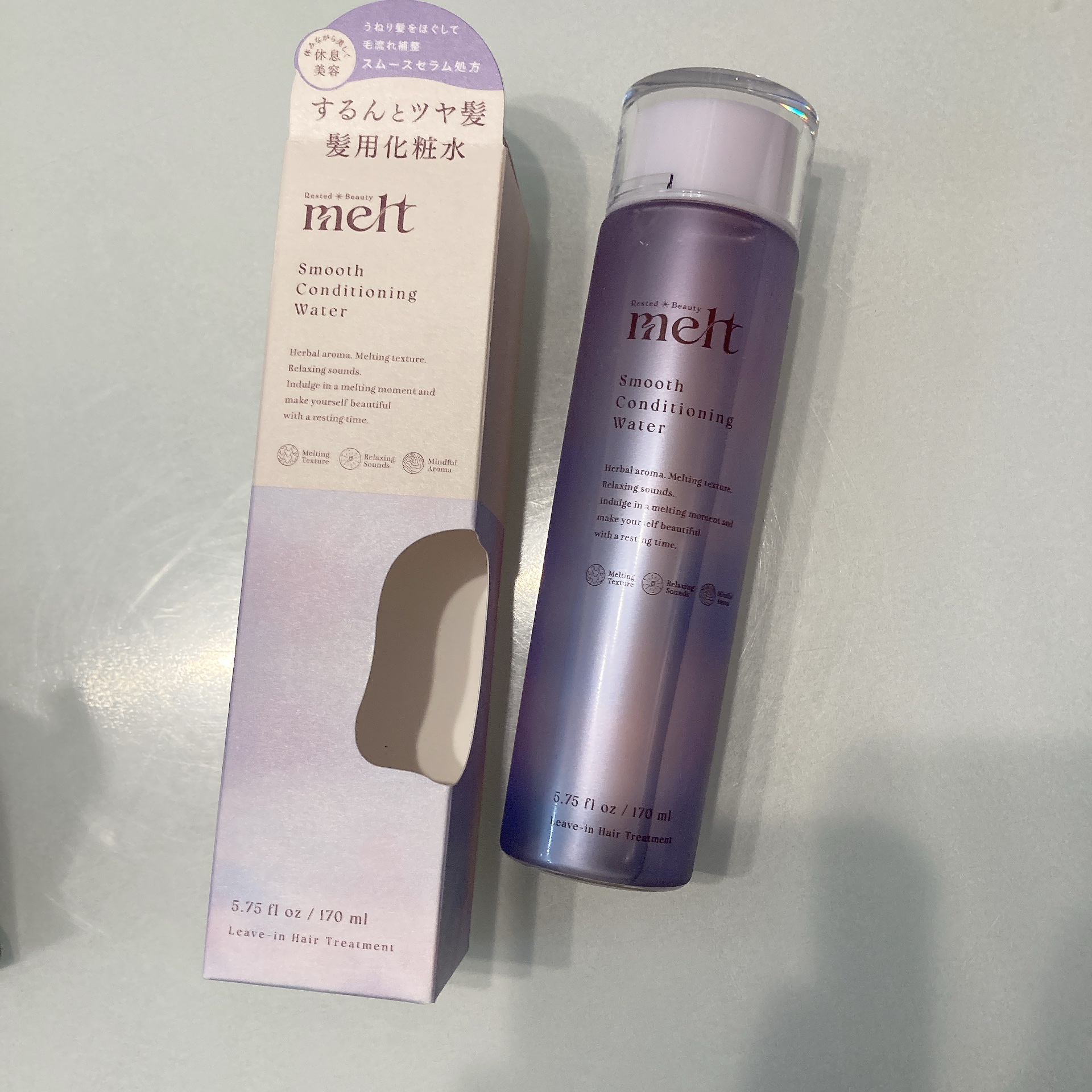 スムース コンディショニング ウォーター/melt/アウトバストリートメントを使ったクチコミ（2枚目）