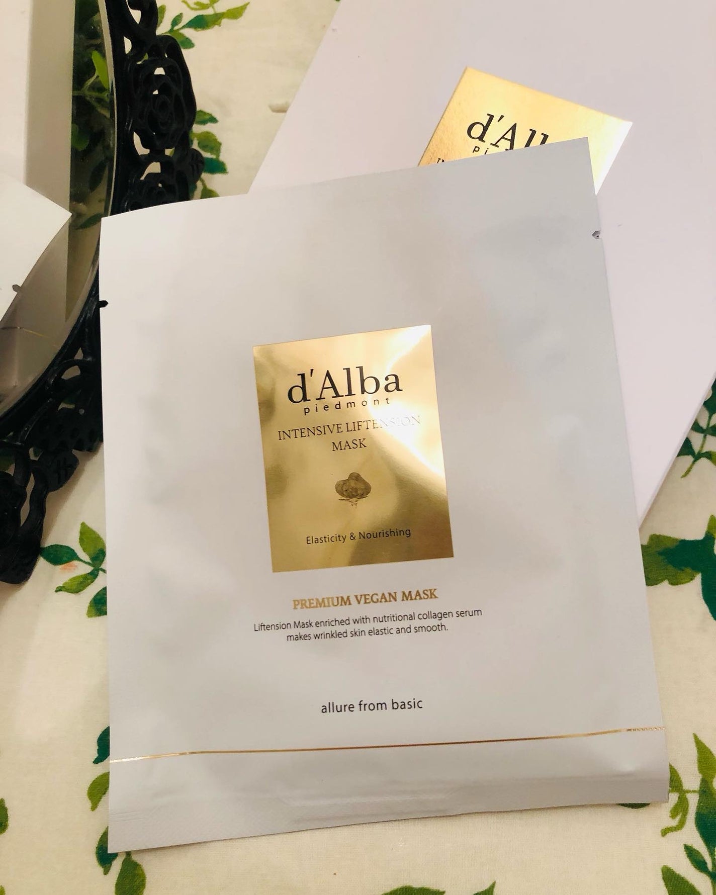 ホワイトトリュフナリシングトリートメントマスク/ダルバ/シートマスク・パックを使ったクチコミ(3枚目)