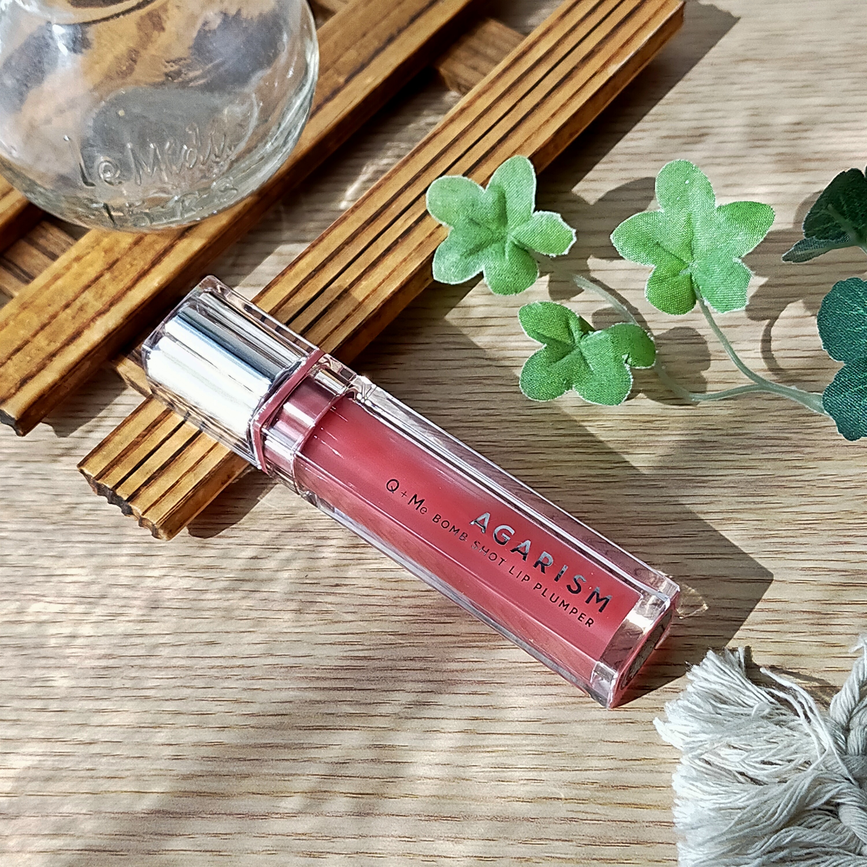 Q+Me　ボムショットリッププランパー+/AGARISM/リッププランパーを使ったクチコミ（1枚目）