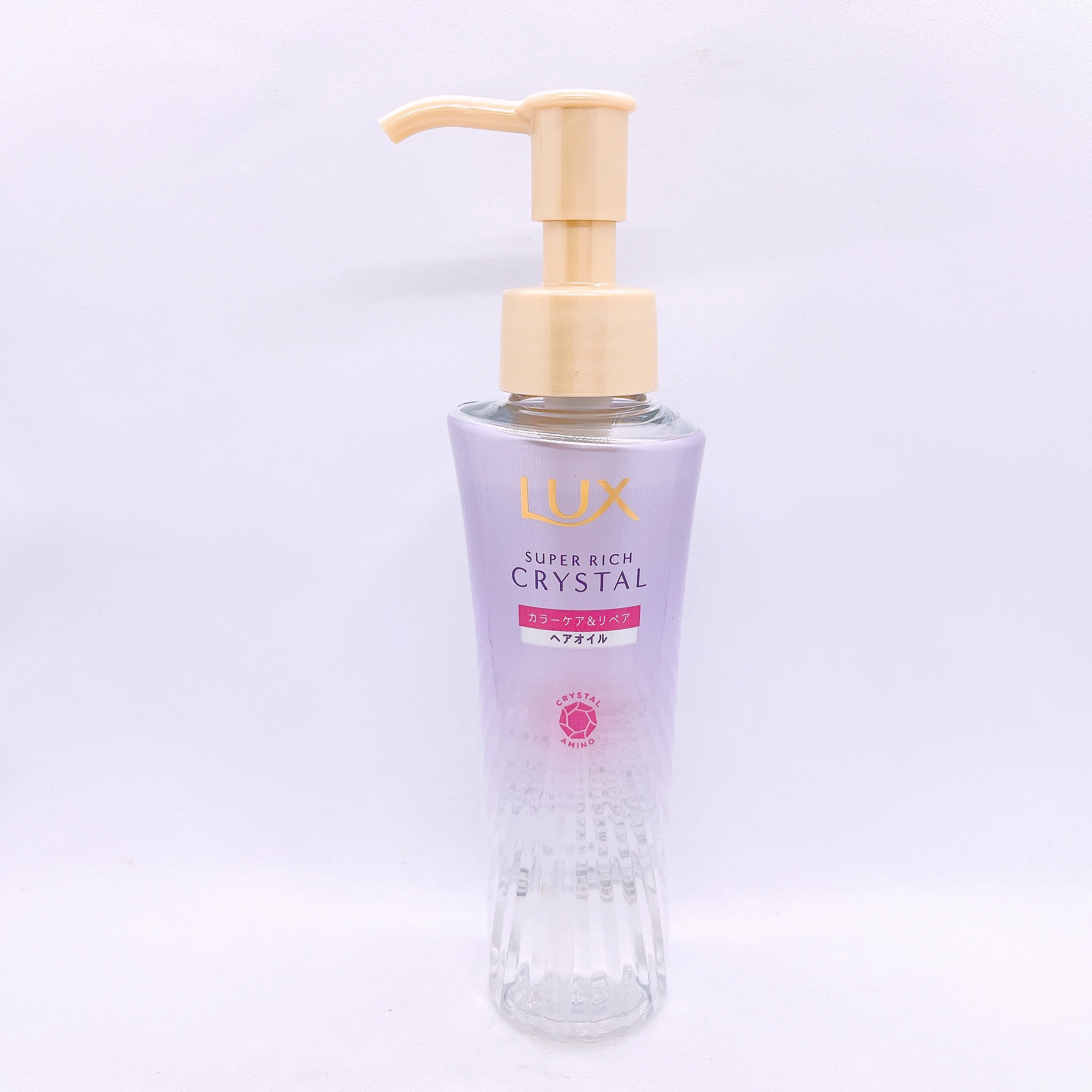 スーパーリッチクリスタル　カラーケア＆リペア　ヘアオイル/LUX/ヘアオイルを使ったクチコミ（1枚目）