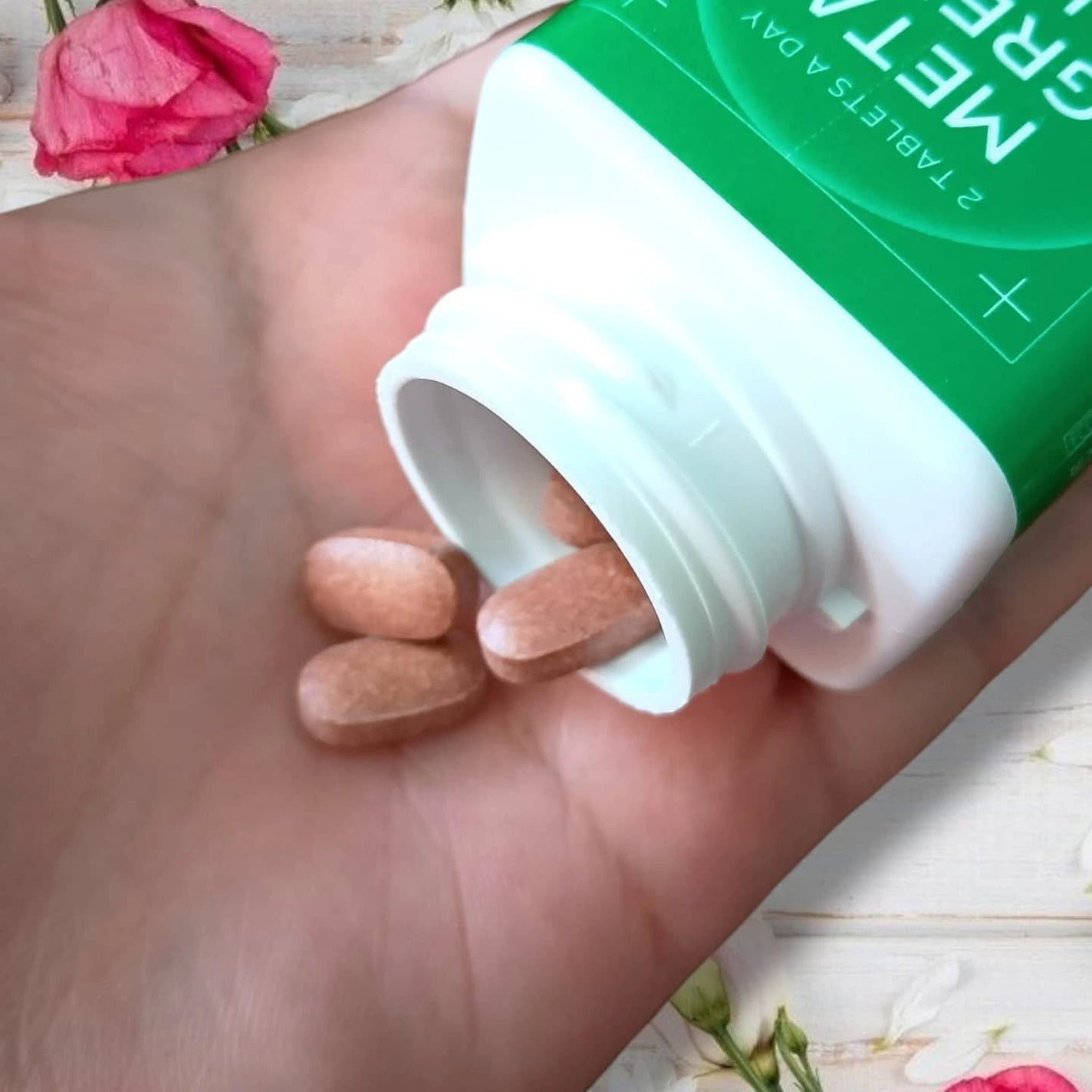 メタグリーンスリムアップ/VITALBEAUTIE/ボディサプリメントを使ったクチコミ(3枚目)