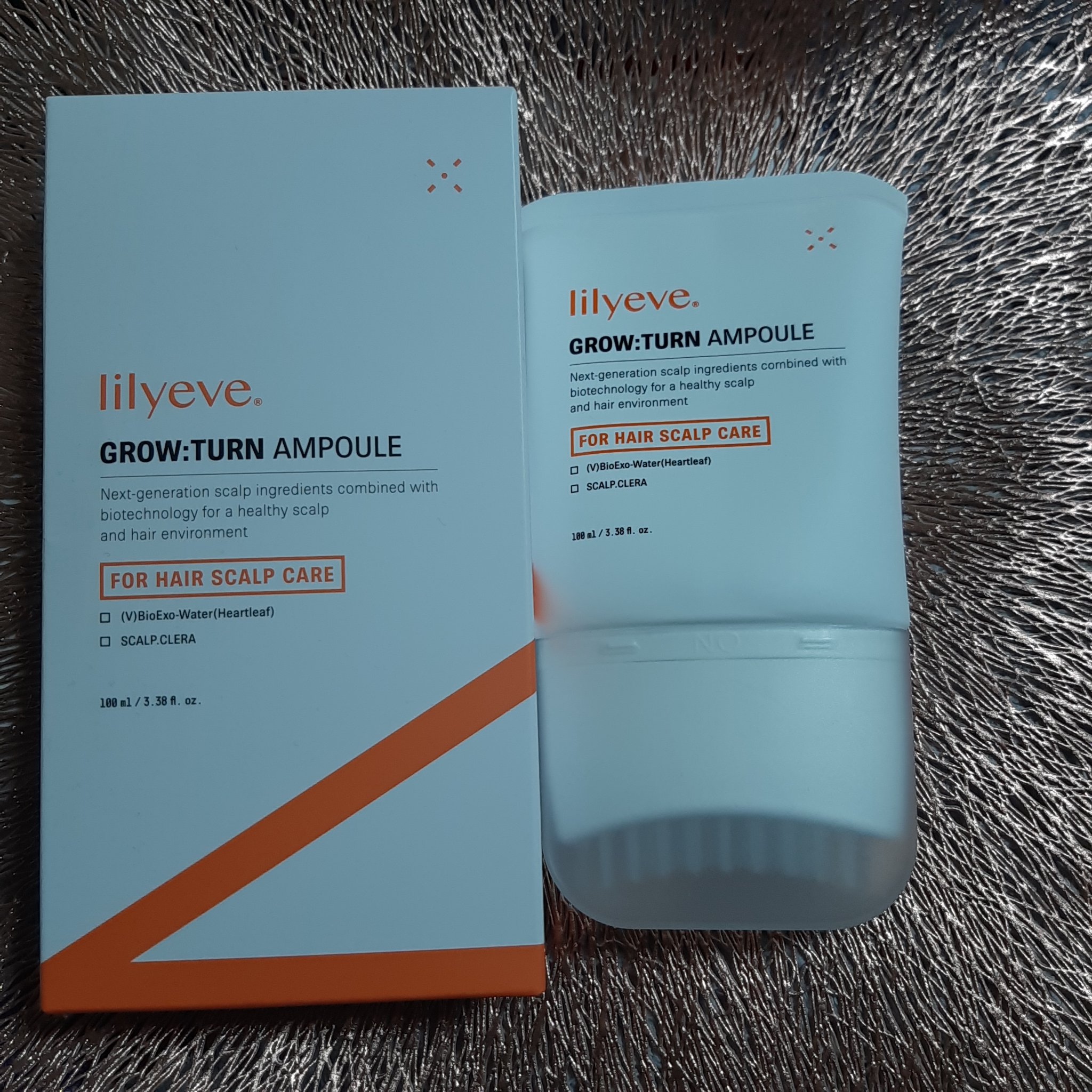 グローターン 100ml/リリーイブ/頭皮ローションを使ったクチコミ（1枚目）