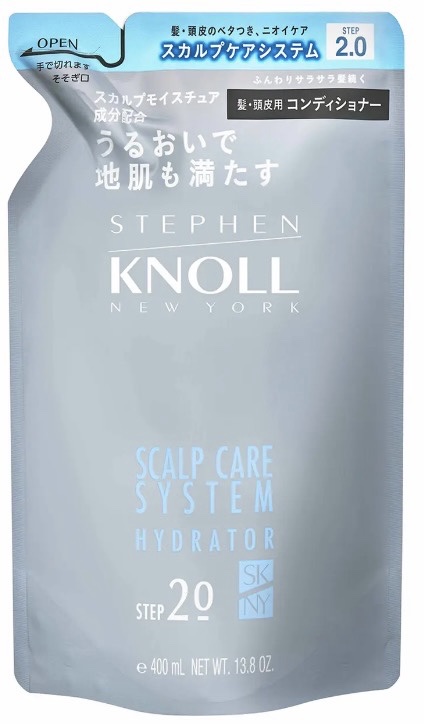 スカルプケアシステム クレンザー/ハイドレーター ハイドレーター詰替用 400ml/スティーブンノル ニューヨーク/市販シャンプーを使ったクチコミ（1枚目）