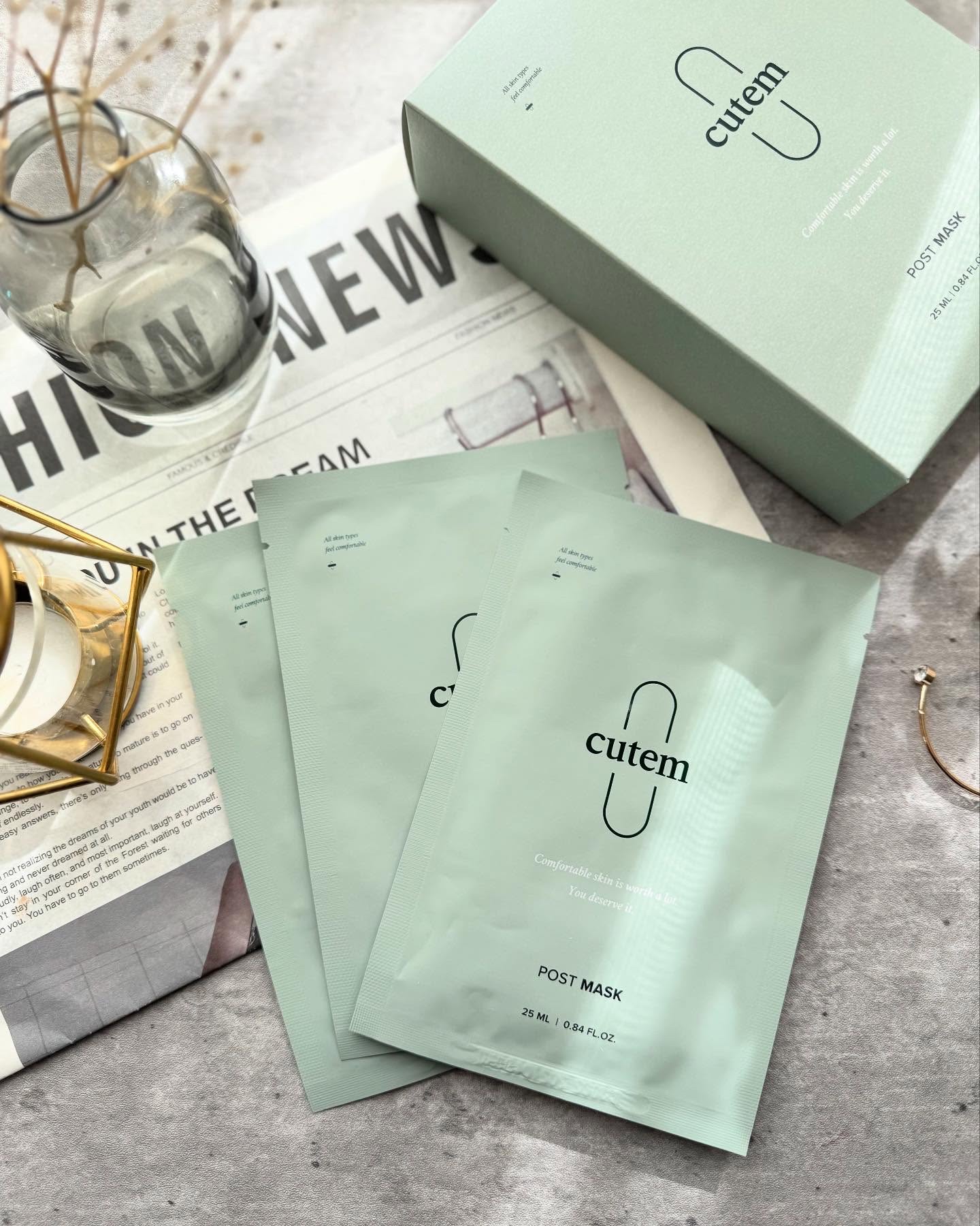 ポストマスク (1set,10ea)/cutem/シートマスク・パックを使ったクチコミ（1枚目）