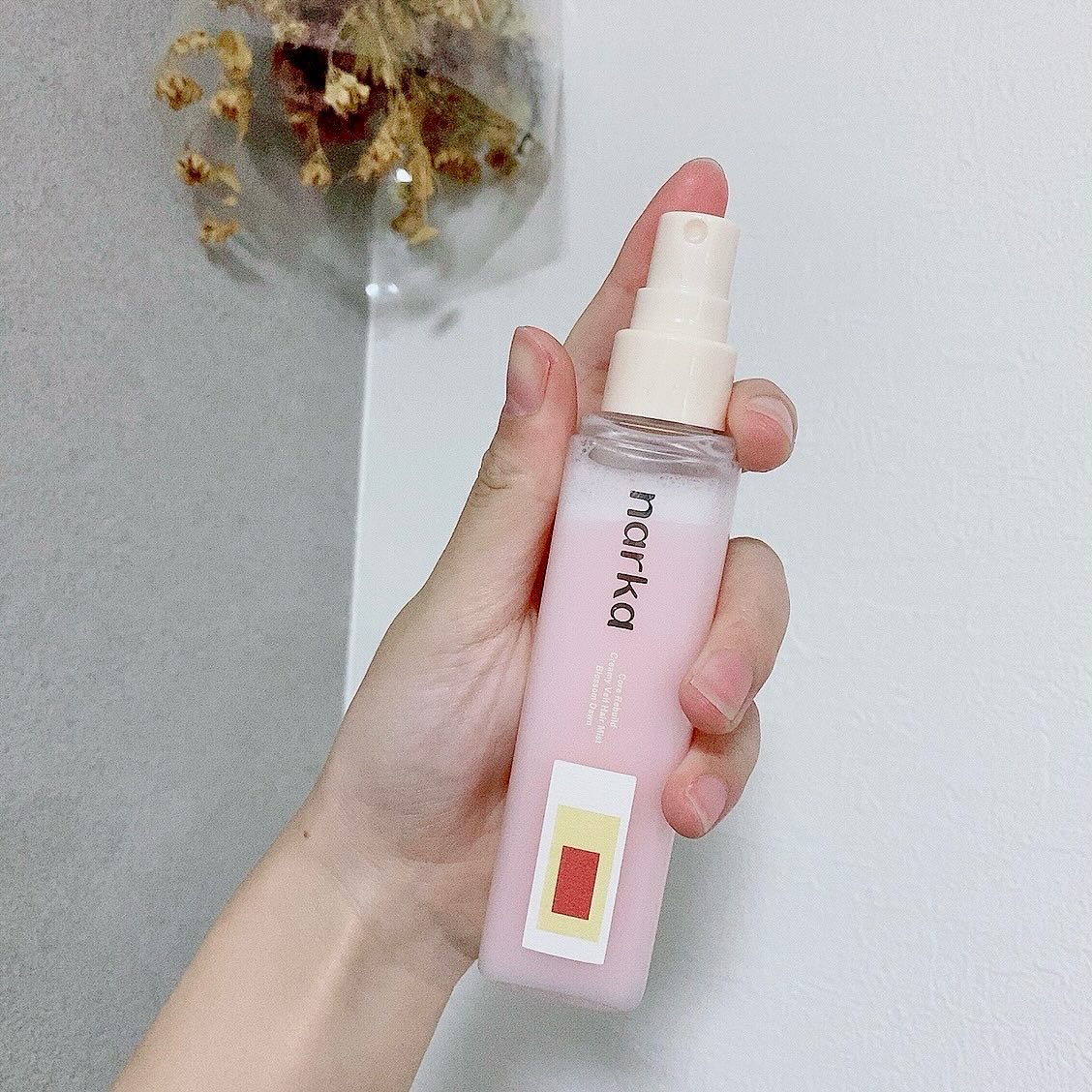 クリーミーベールヘアミスト ブロッサムダン/narka/ヘアミストを使ったクチコミ（2枚目）