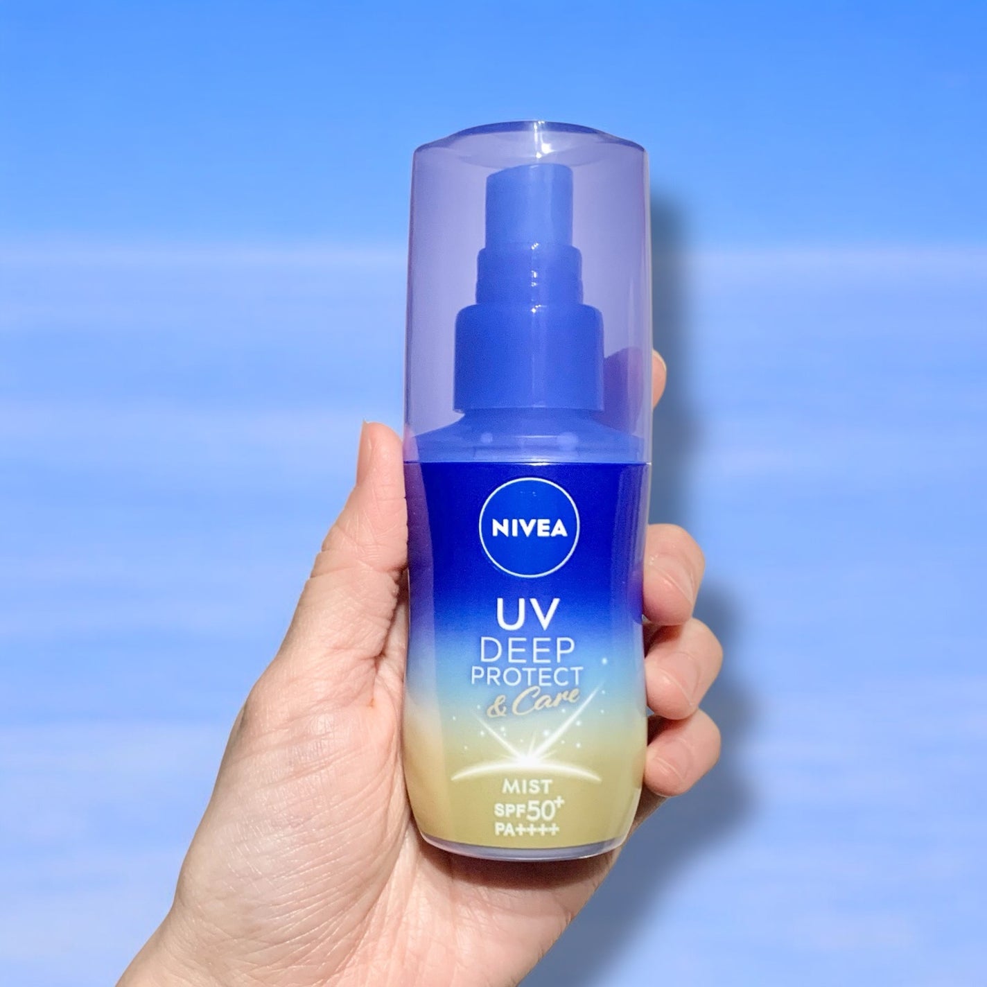 ニベアUV ディーププロテクト&ケア ミルクミスト/ニベア/日焼け止めミスト・スプレーを使ったクチコミ(1枚目)