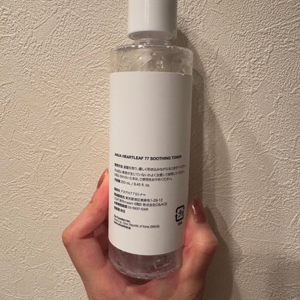 ドクダミ 77 スージングトナー/Anua/化粧水を使ったクチコミ(2枚目)
