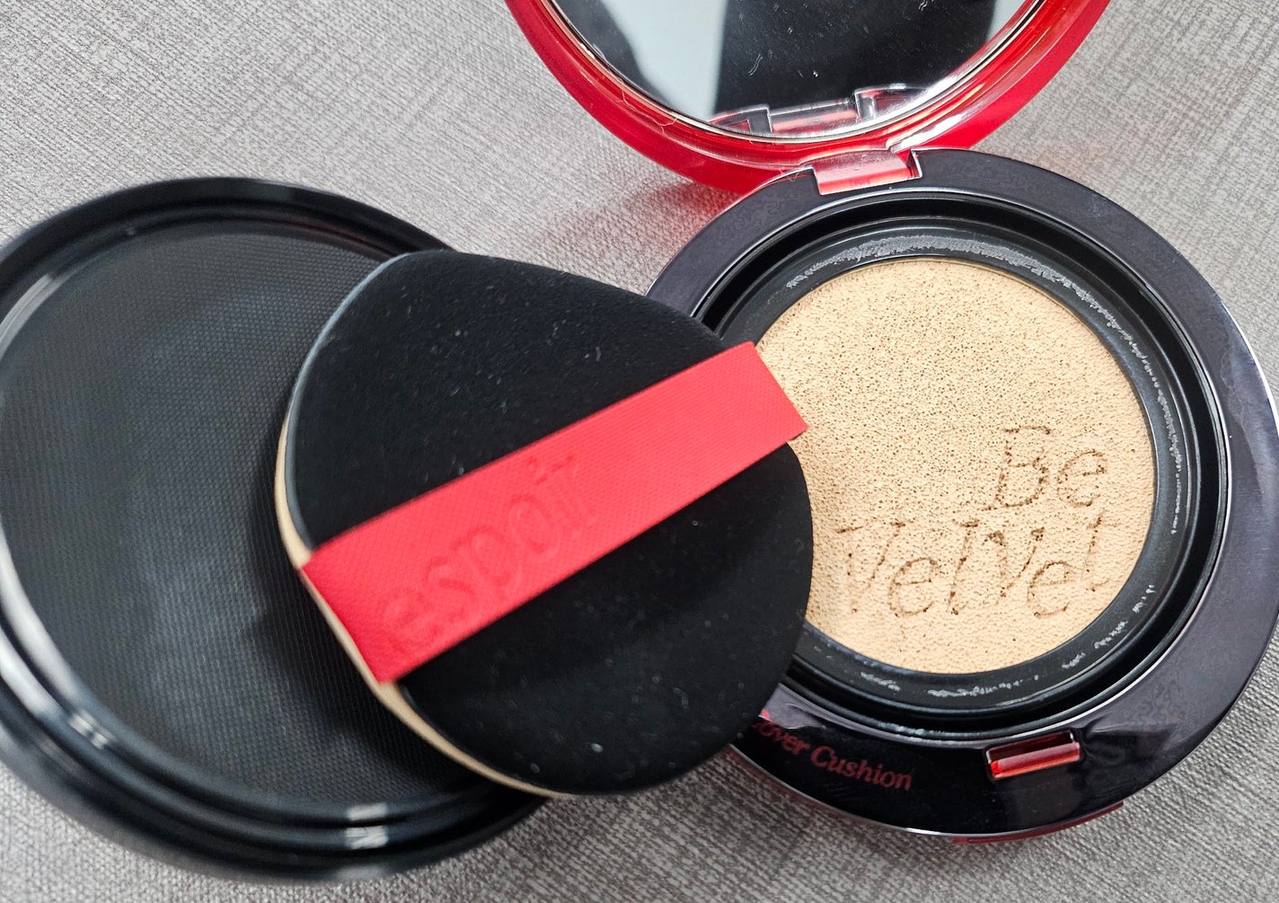 ビーベルベットカバークッション/espoir/クッションファンデーションを使ったクチコミ(1枚目)