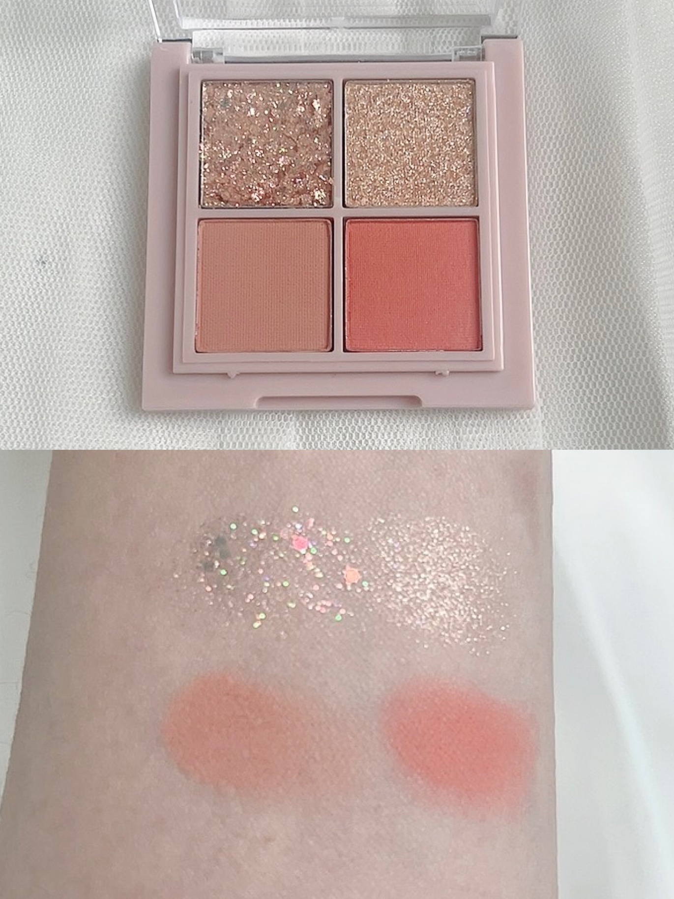 KM ドリームアイシャドウパレット/Kyumme/アイシャドウパレットを使ったクチコミ（3枚目）