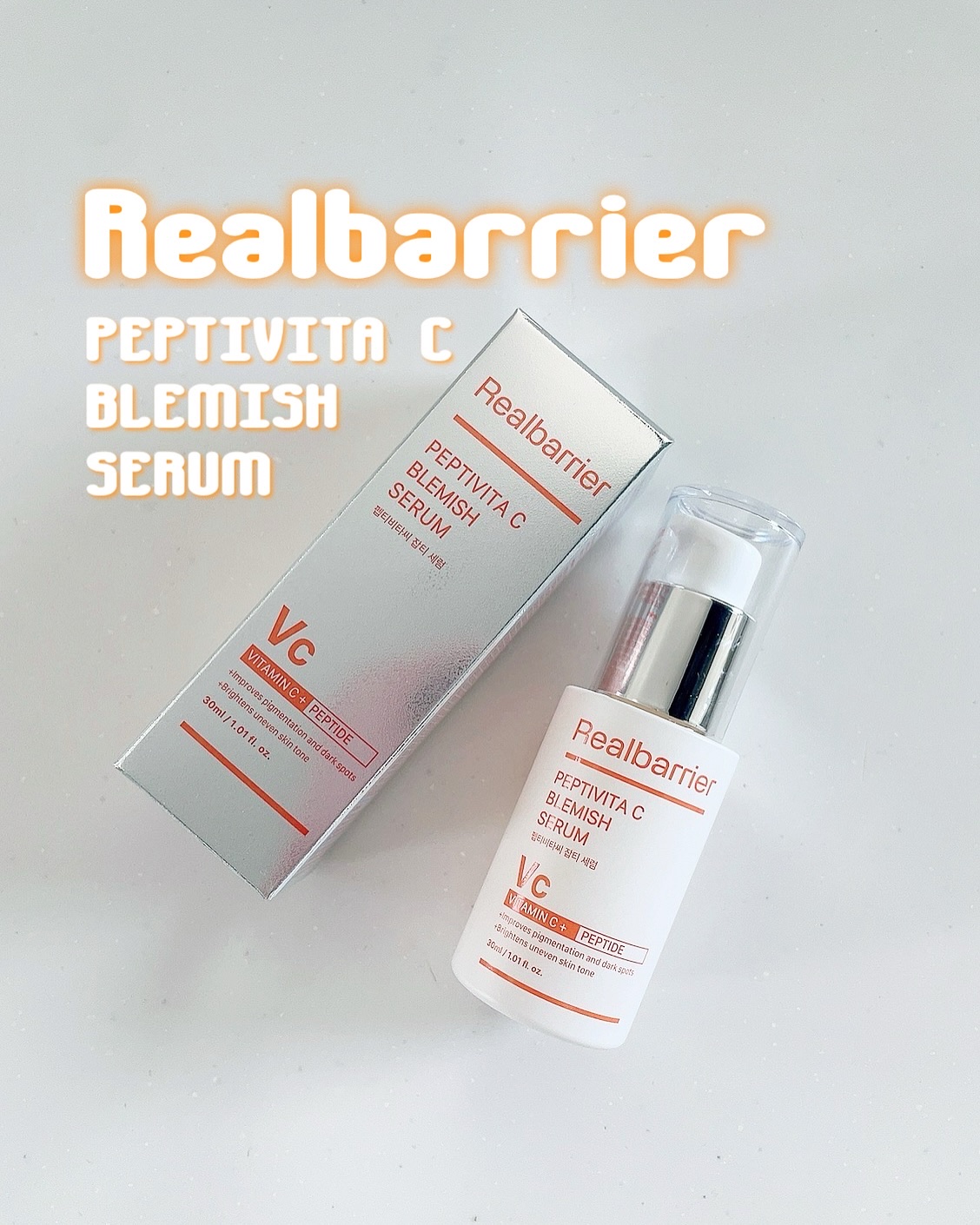 ペプチビタC ブレミッシュセラム/Real Barrier/美容液を使ったクチコミ（1枚目）