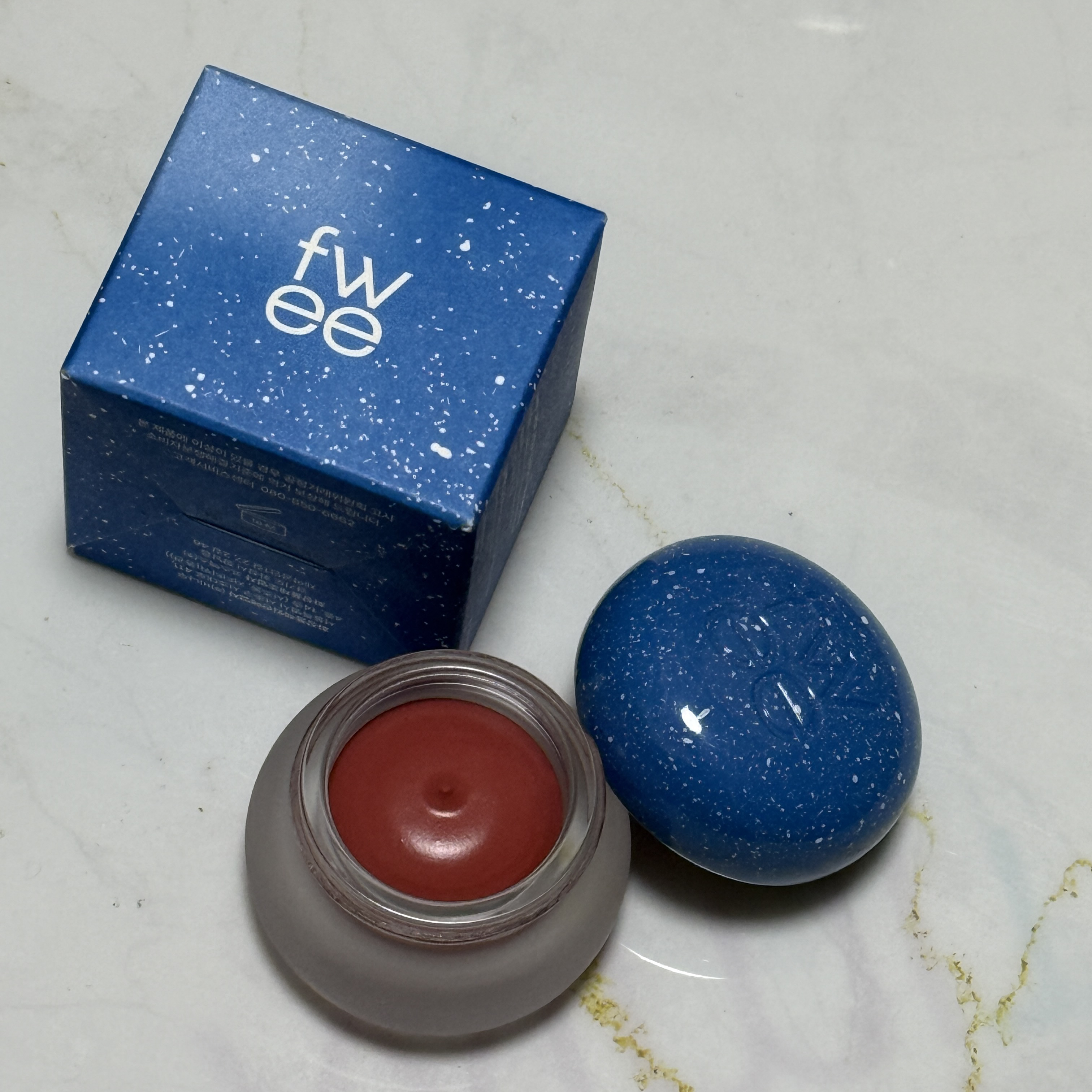 リップアンドチーク ブラーリープリンポット BS02 イントゥー/fwee/口紅を使ったクチコミ（1枚目）