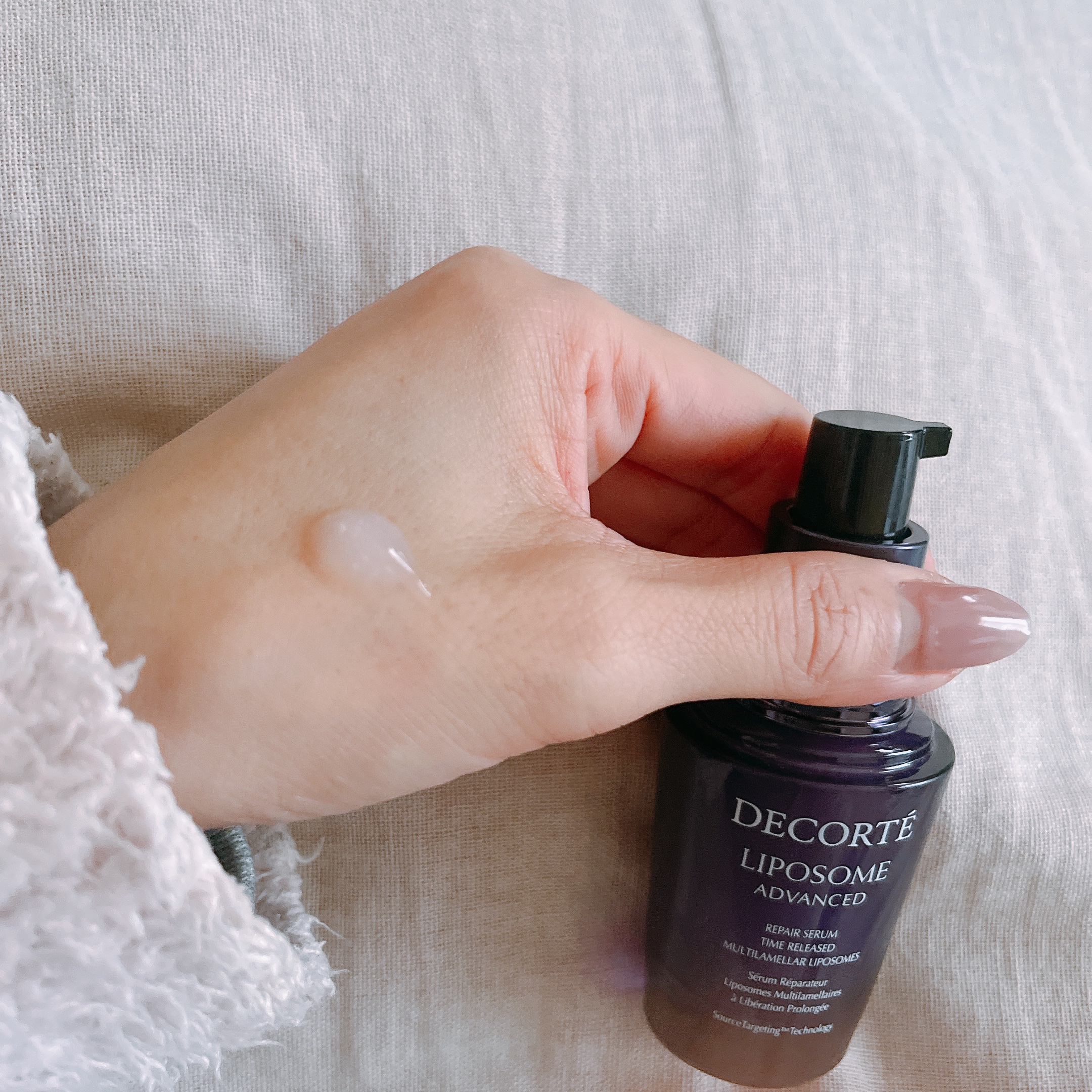 リポソーム アドバンスト　リペアセラム/DECORTÉ/美容液を使ったクチコミ（3枚目）