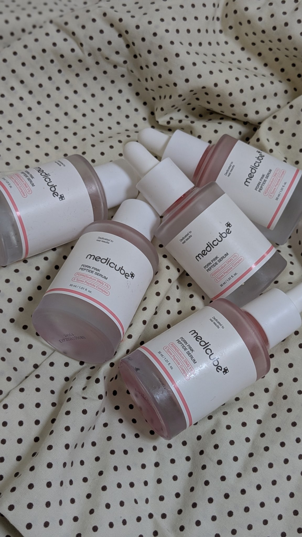 PDRNピンクアンプル PDRN 10,000ppm配合/MEDICUBE/美容液を使ったクチコミ（1枚目）
