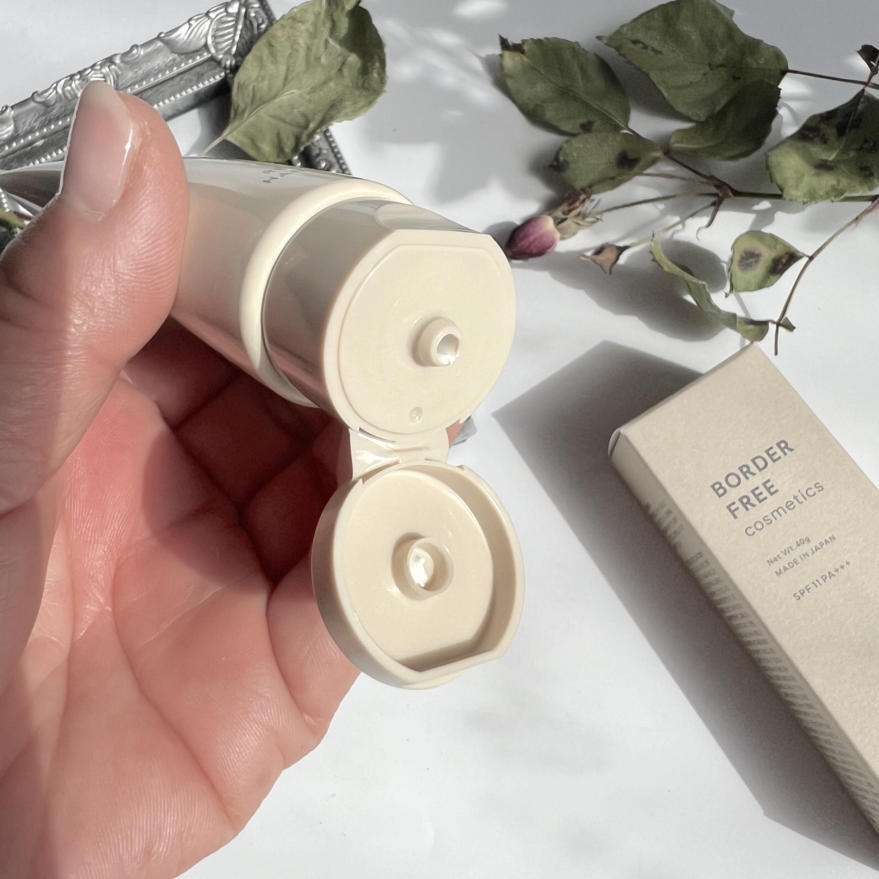 レチノUVハンドクリーム/BORDER FREE cosmetics/ハンドクリームを使ったクチコミ（2枚目）