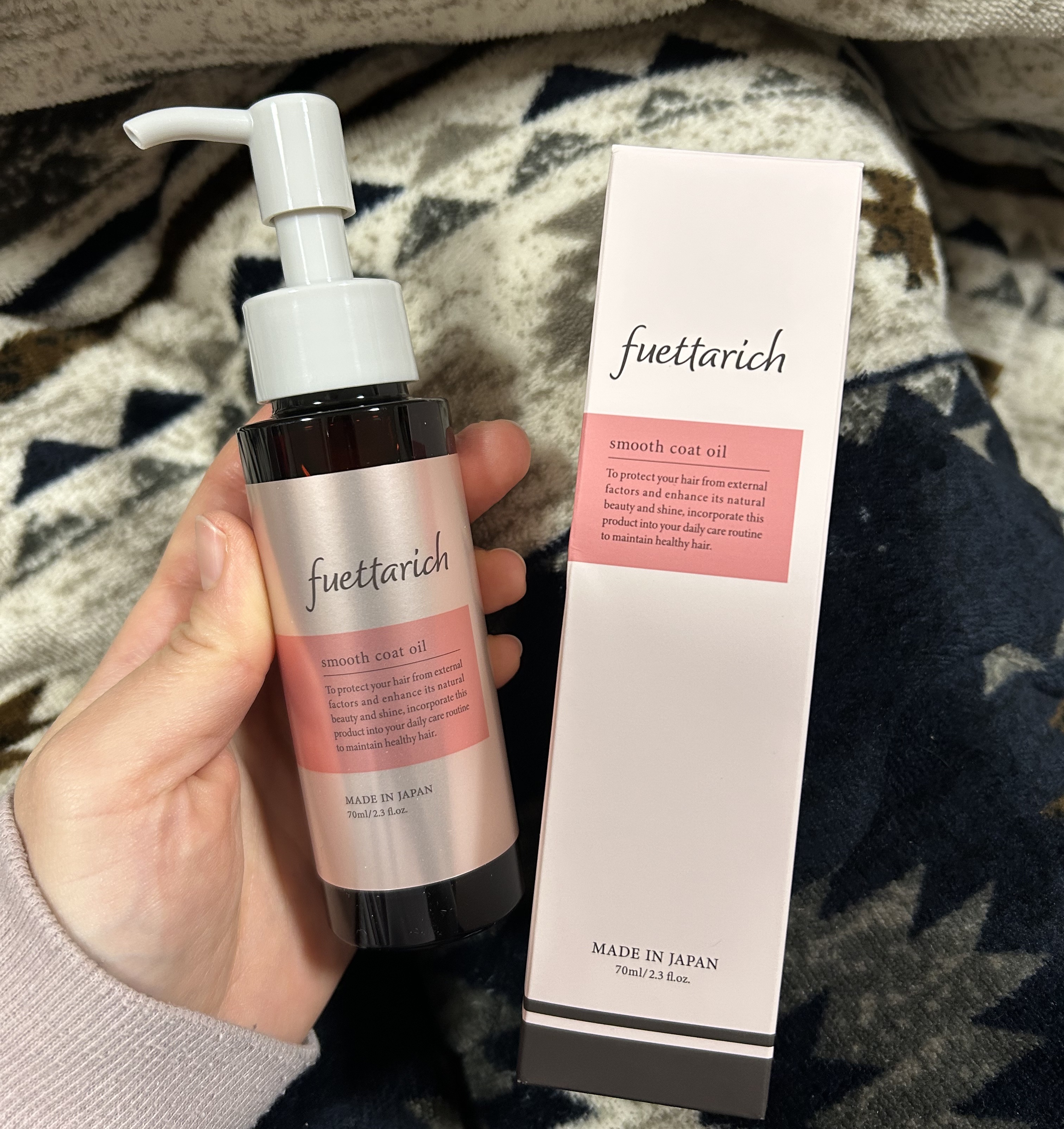 スムースコートオイル ヘアオイル70ml/fuettarich (フエッタリッチ)/ヘアオイルを使ったクチコミ（1枚目）