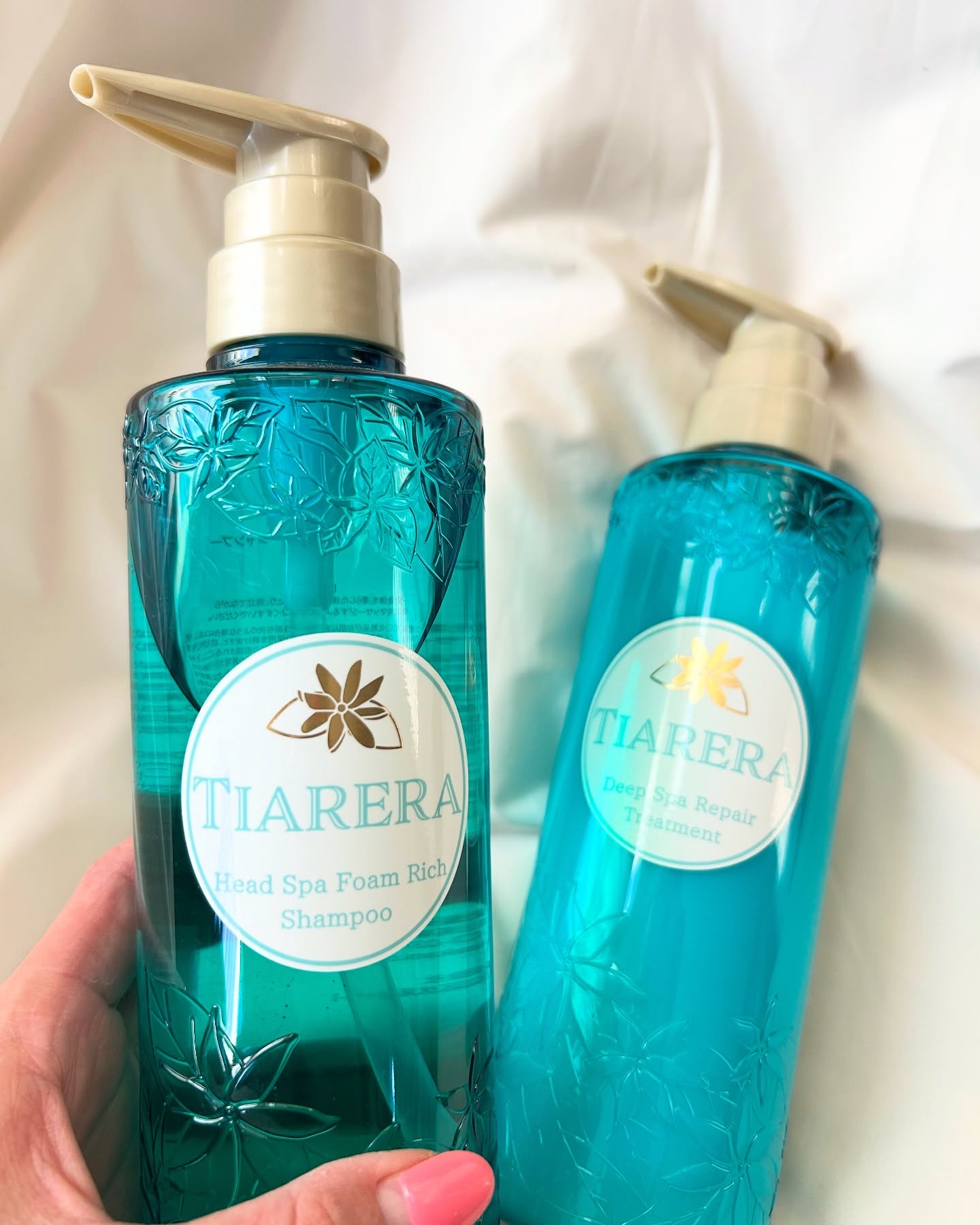 ヘッドスパフォームリッチシャンプー／ディープスパリペアトリートメント/TIARERA/市販シャンプーを使ったクチコミ（1枚目）