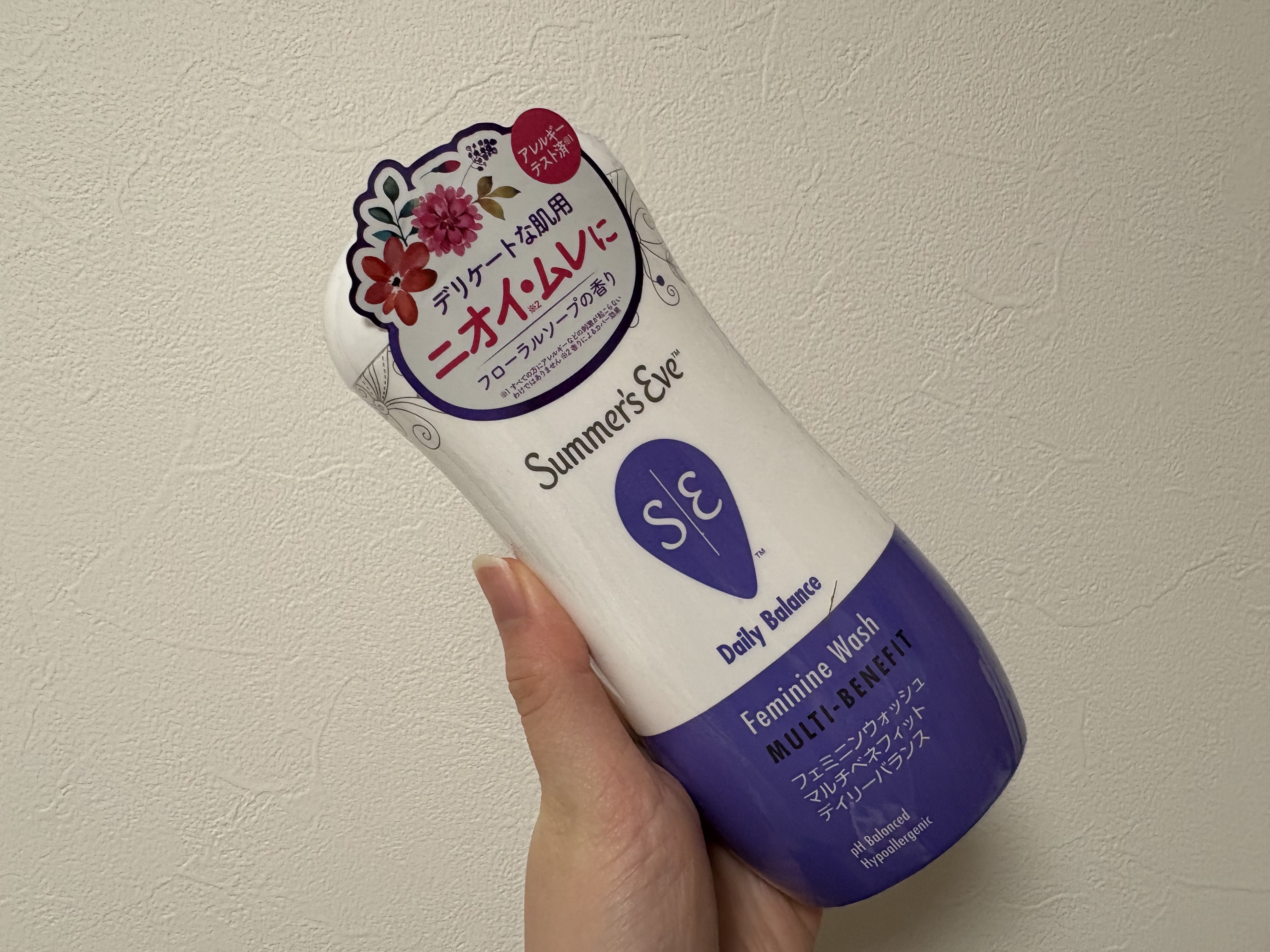 フェミニンウォッシュ マルチベネフィット デイリーバランス/Summer's Eve(サマーズイブ)/デリケートゾーンケアを使ったクチコミ（1枚目）