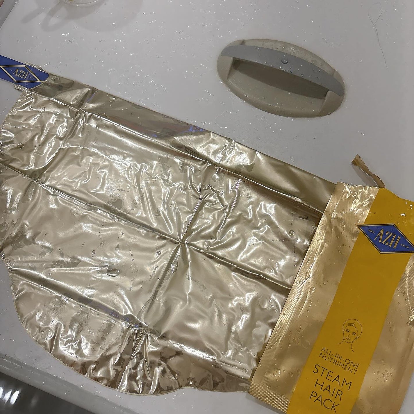 オールインワン ニュートリートメントスチームヘアパック/AZH/ヘアマスク・ヘアパックを使ったクチコミ(2枚目)