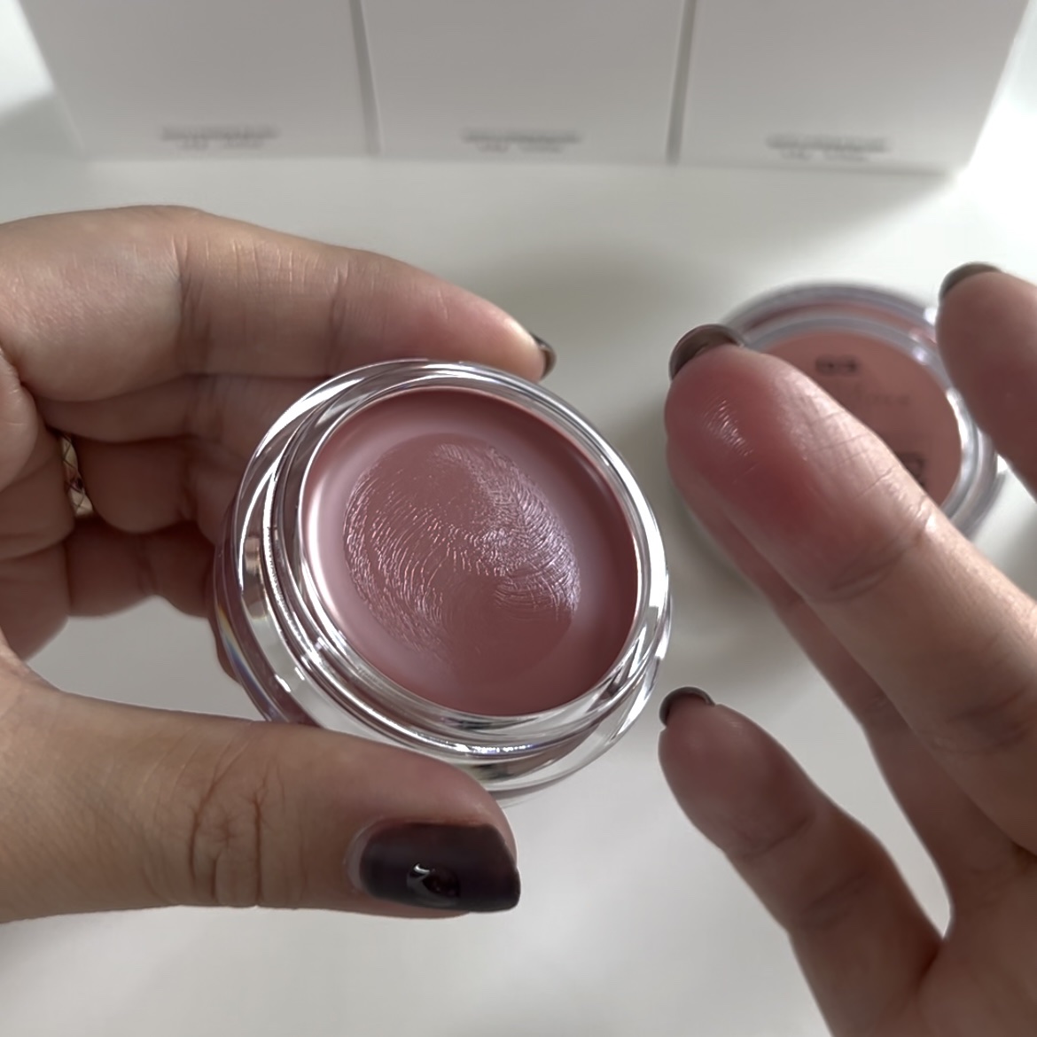 ネーミング　ソフティクリームブラッシュ/NAMING./ジェル・クリームチークを使ったクチコミ（2枚目）