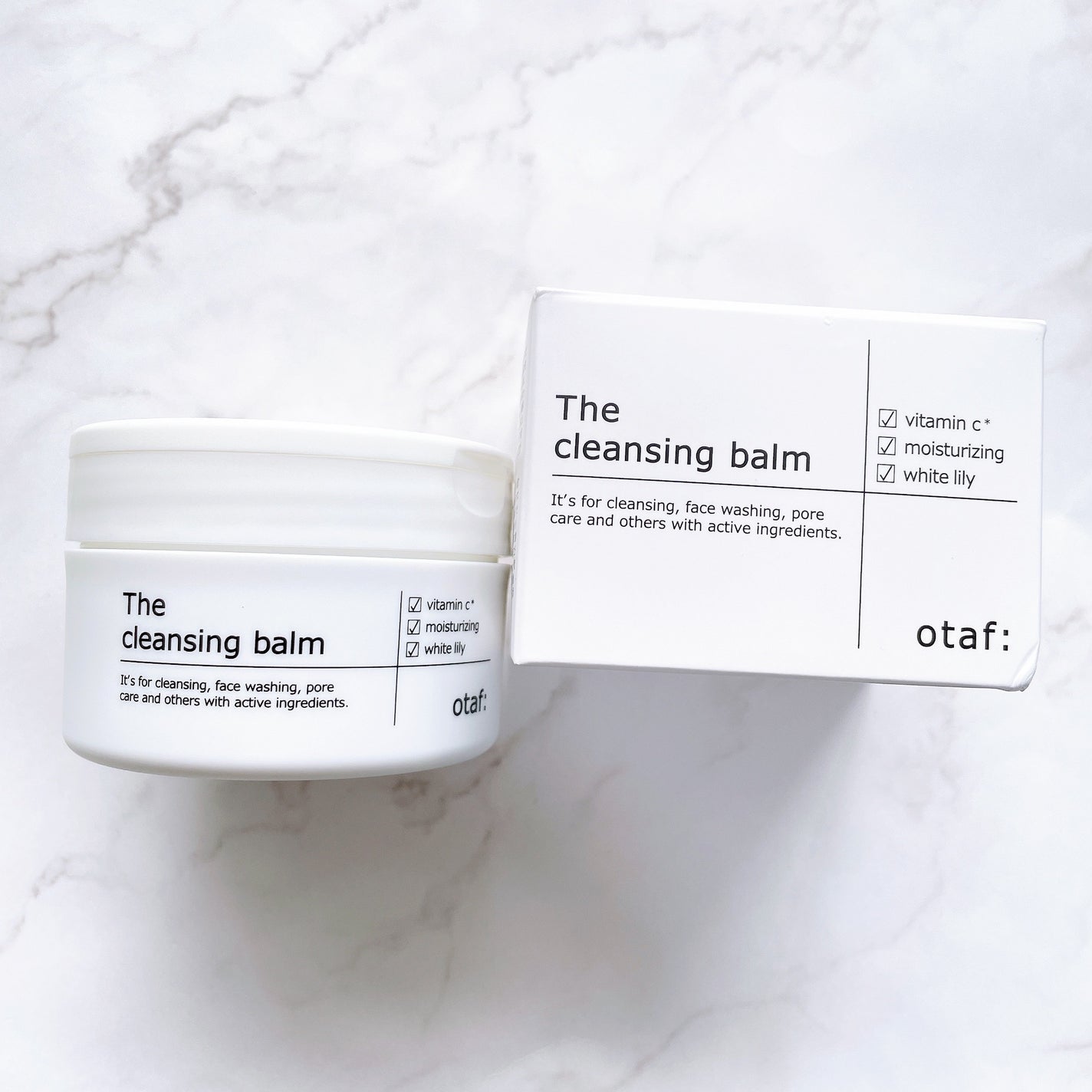 クレンジングバーム/otaf:/クレンジングバームを使ったクチコミ(2枚目)