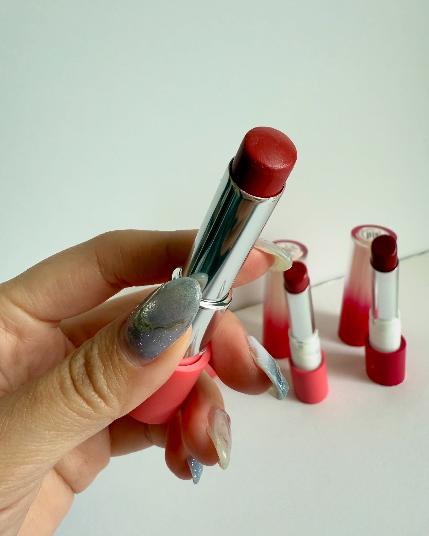 ノーウェアリップスティック バーミンググロー/espoir/口紅を使ったクチコミ（3枚目）