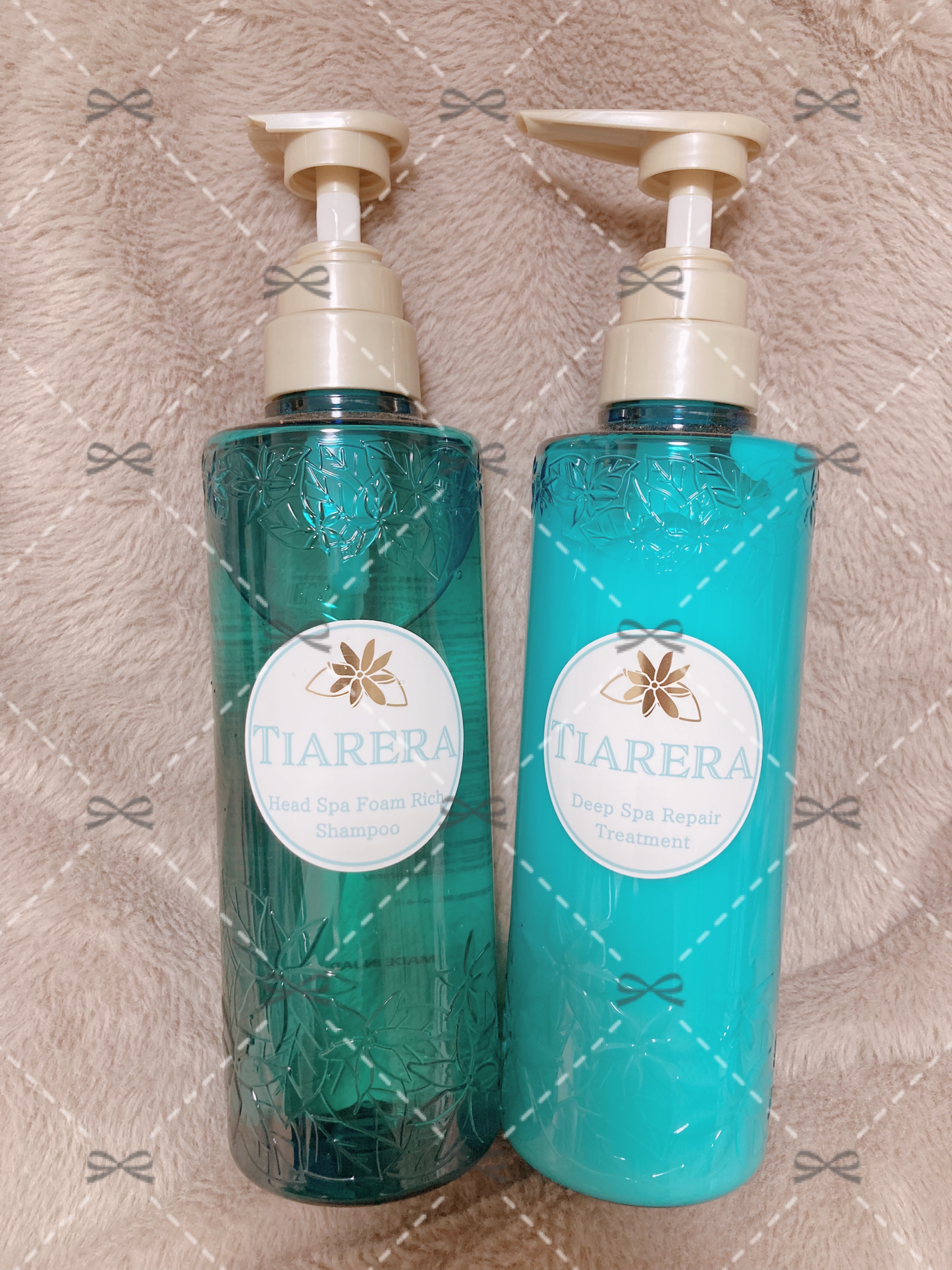 ヘッドスパフォームリッチシャンプー／ディープスパリペアトリートメント/TIARERA/市販シャンプーを使ったクチコミ（1枚目）