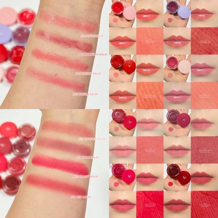 GLOWY TINT BALM/AOU/リップグロスを使ったクチコミ(3枚目)