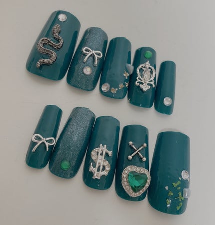 ジェルネイル(ライト対応)/セリア/ジェルネイルを使ったクチコミ(5枚目)