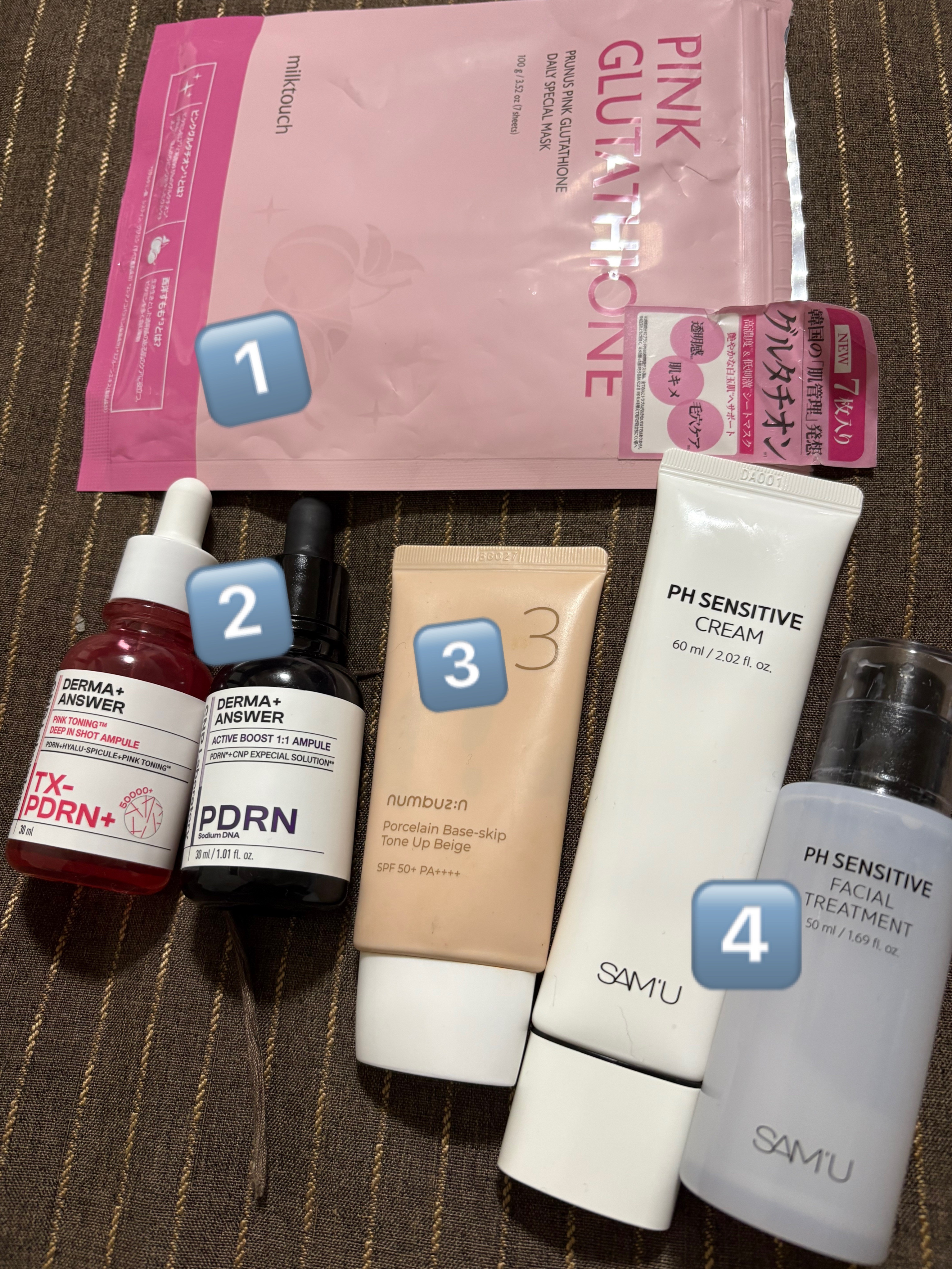 ピンクグルタチオン デイリースペシャルマスク/Milk Touch/シートマスク・パックを使ったクチコミ（1枚目）