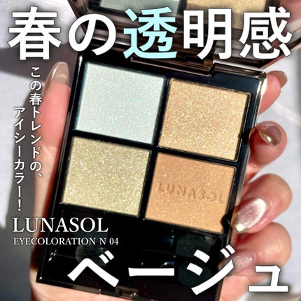 ルナソル アイカラーレーションN/LUNASOL/アイシャドウパレットを使ったクチコミ(1枚目)